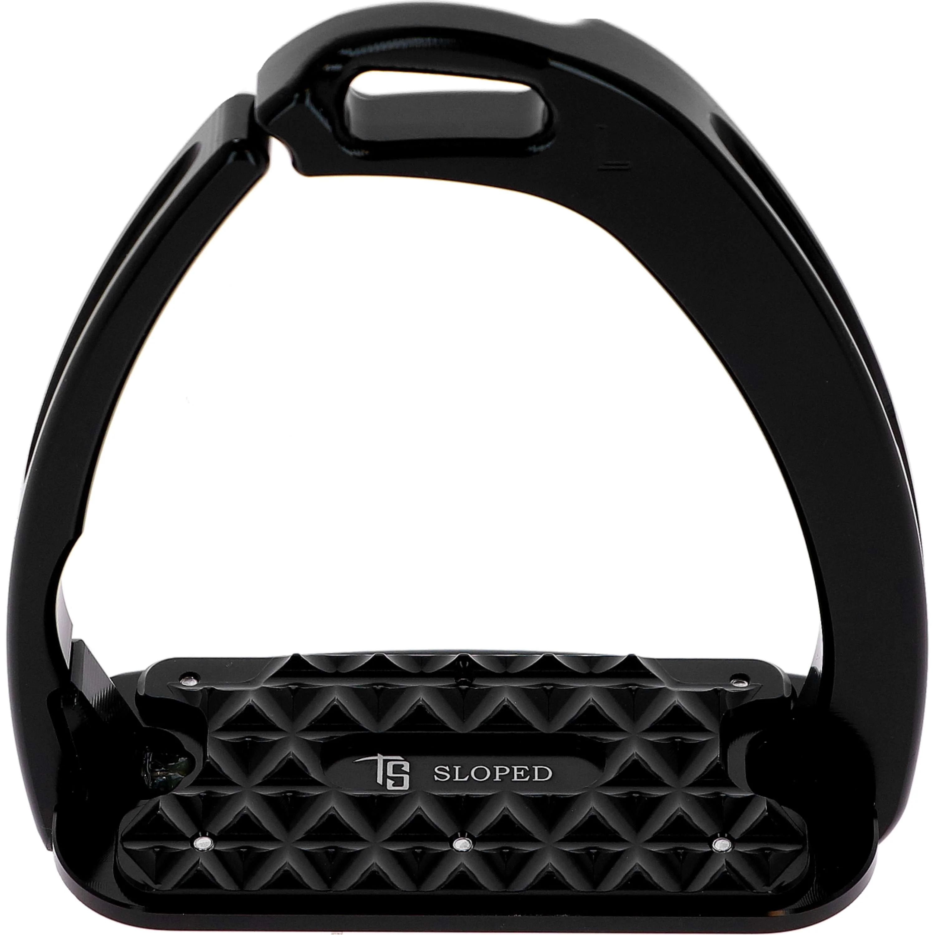 Tech Stirrups Staffe Venice Sloped Evo Swarovski Nero - Image 7