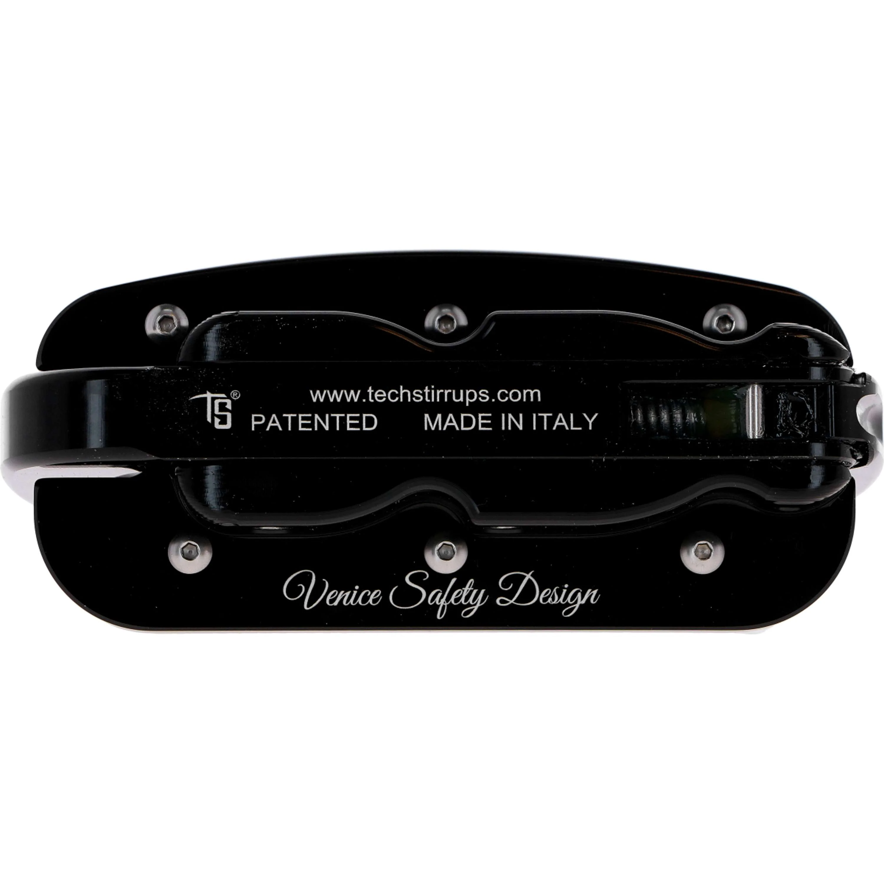 Tech Stirrups Staffe Venice Sloped Evo Swarovski Nero - Image 8