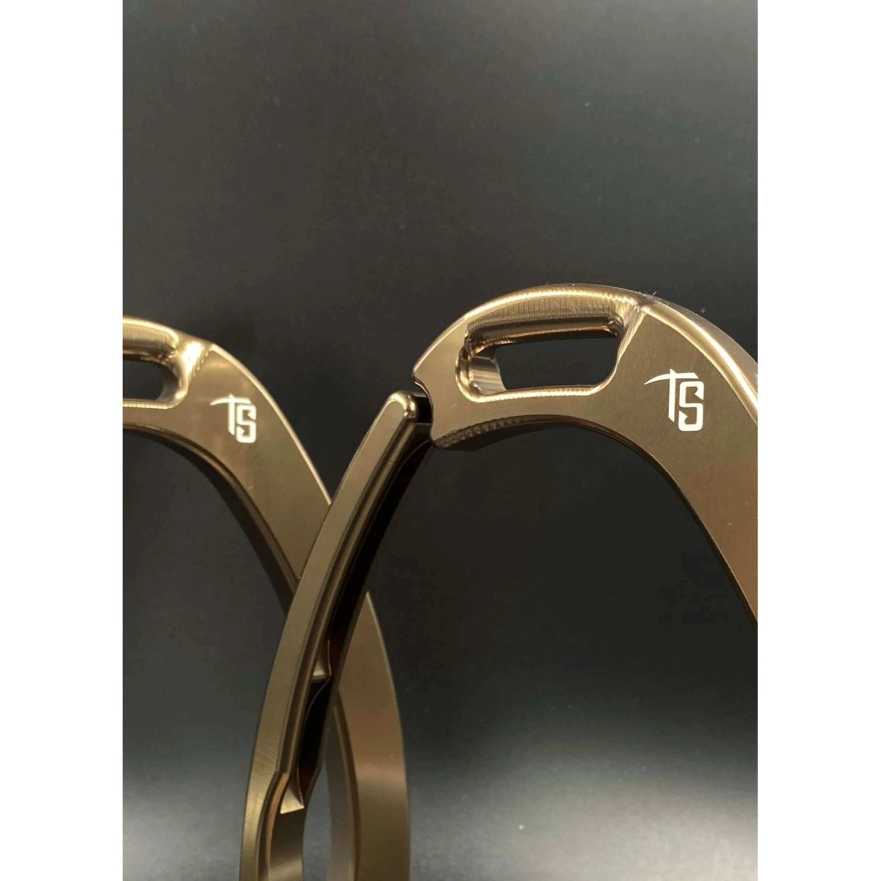 Tech Stirrups Staffe Venice Sloped Marrone