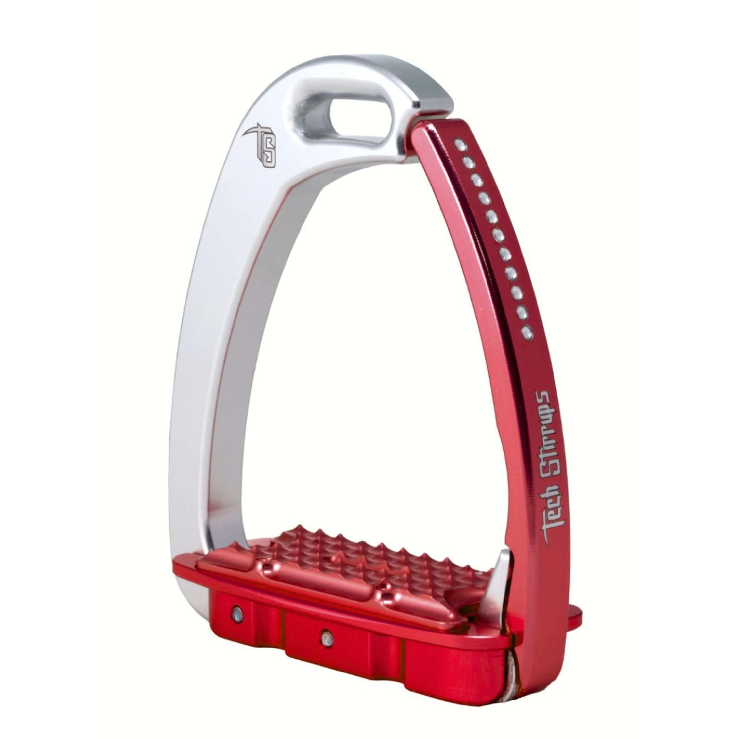 Tech Stirrups Staffe Venice Swarovski Kind Argento/Rosso