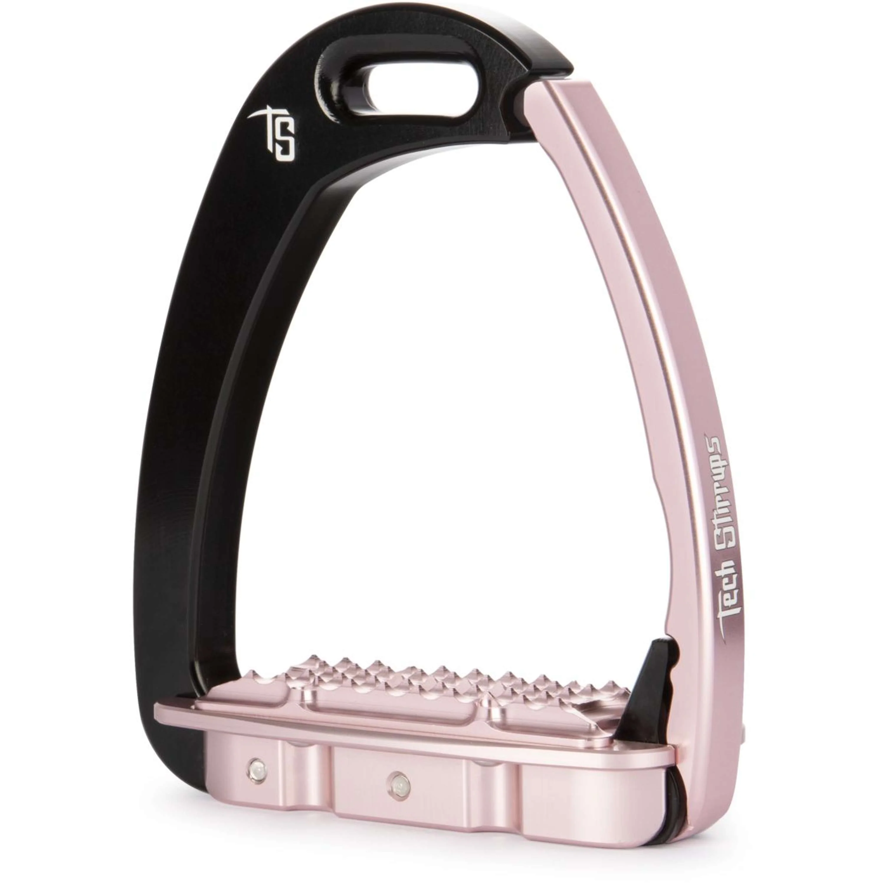 Tech Stirrups Staffe Venice Young EVO Classic Nero/Rosa