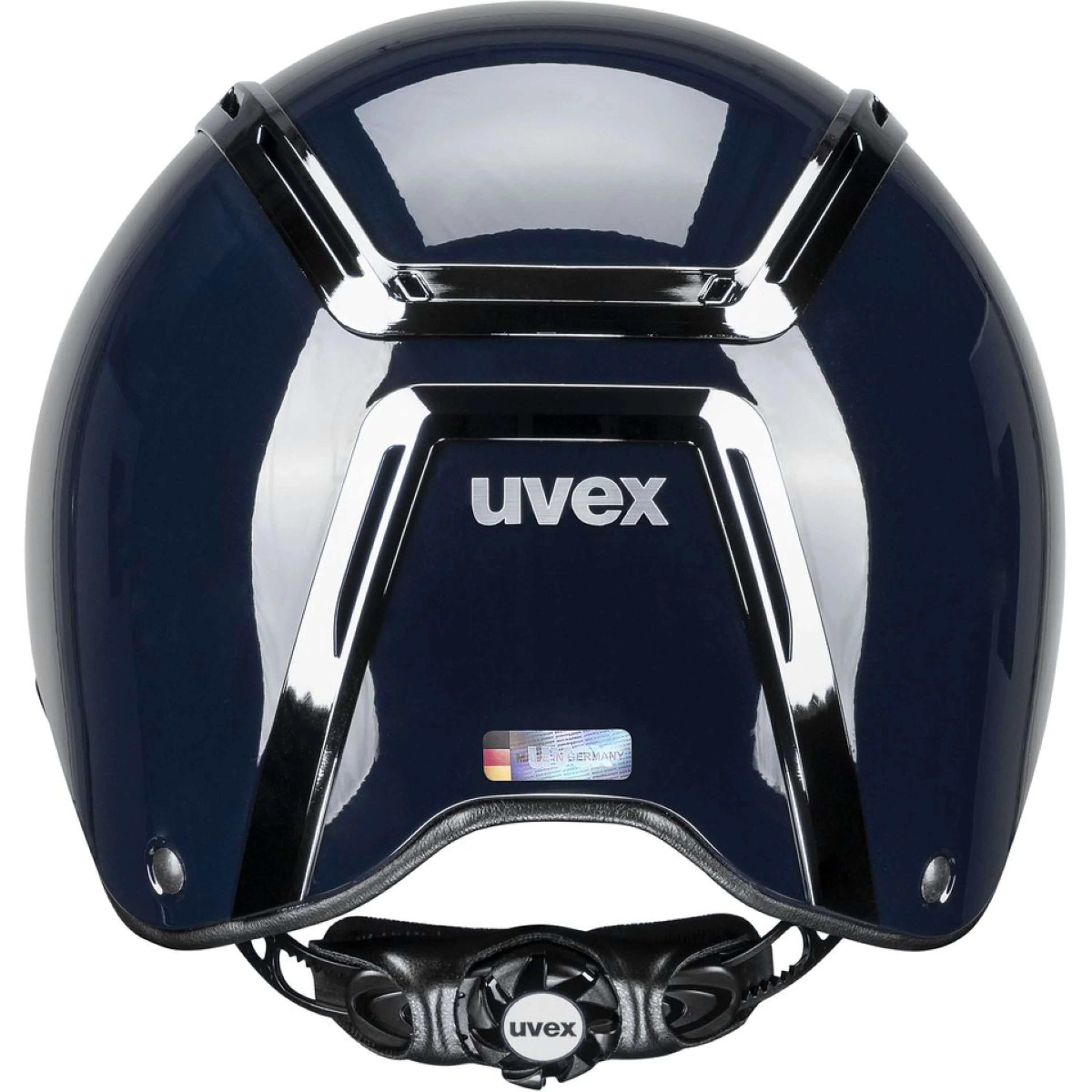 Uvex Casco da equitazione Exxeed Shiny Chrome Navy - Image 3