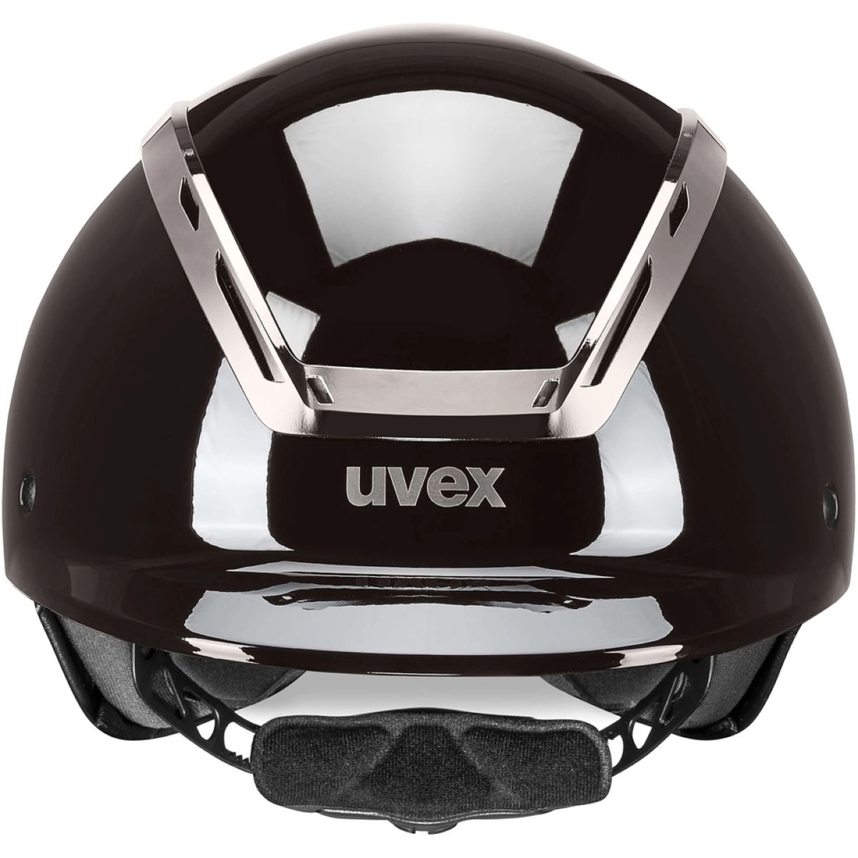 Uvex Casco da equitazione Exxeed Shiny Chrome Mocca - Image 2