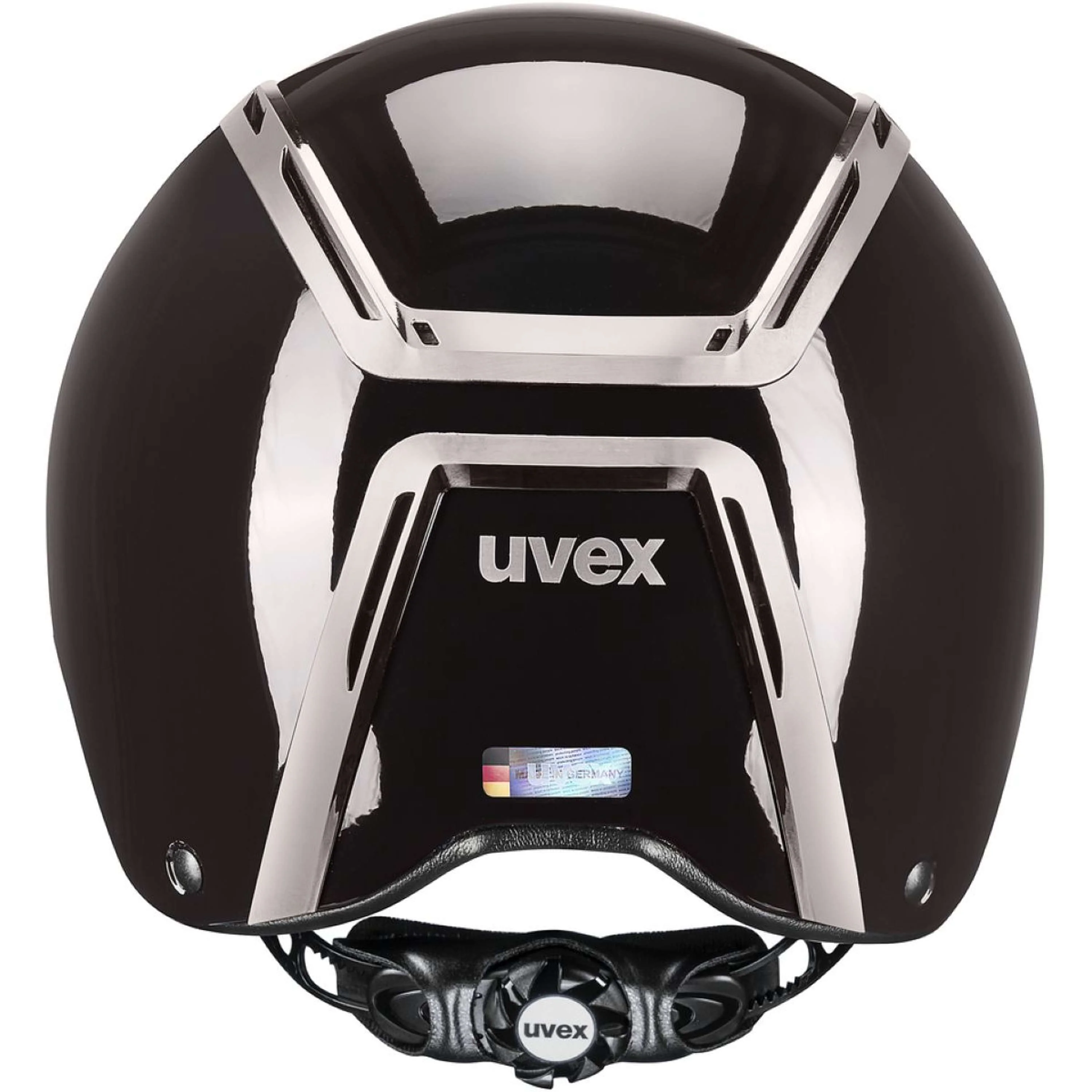 Uvex Casco da equitazione Exxeed Shiny Chrome Mocca - Image 3