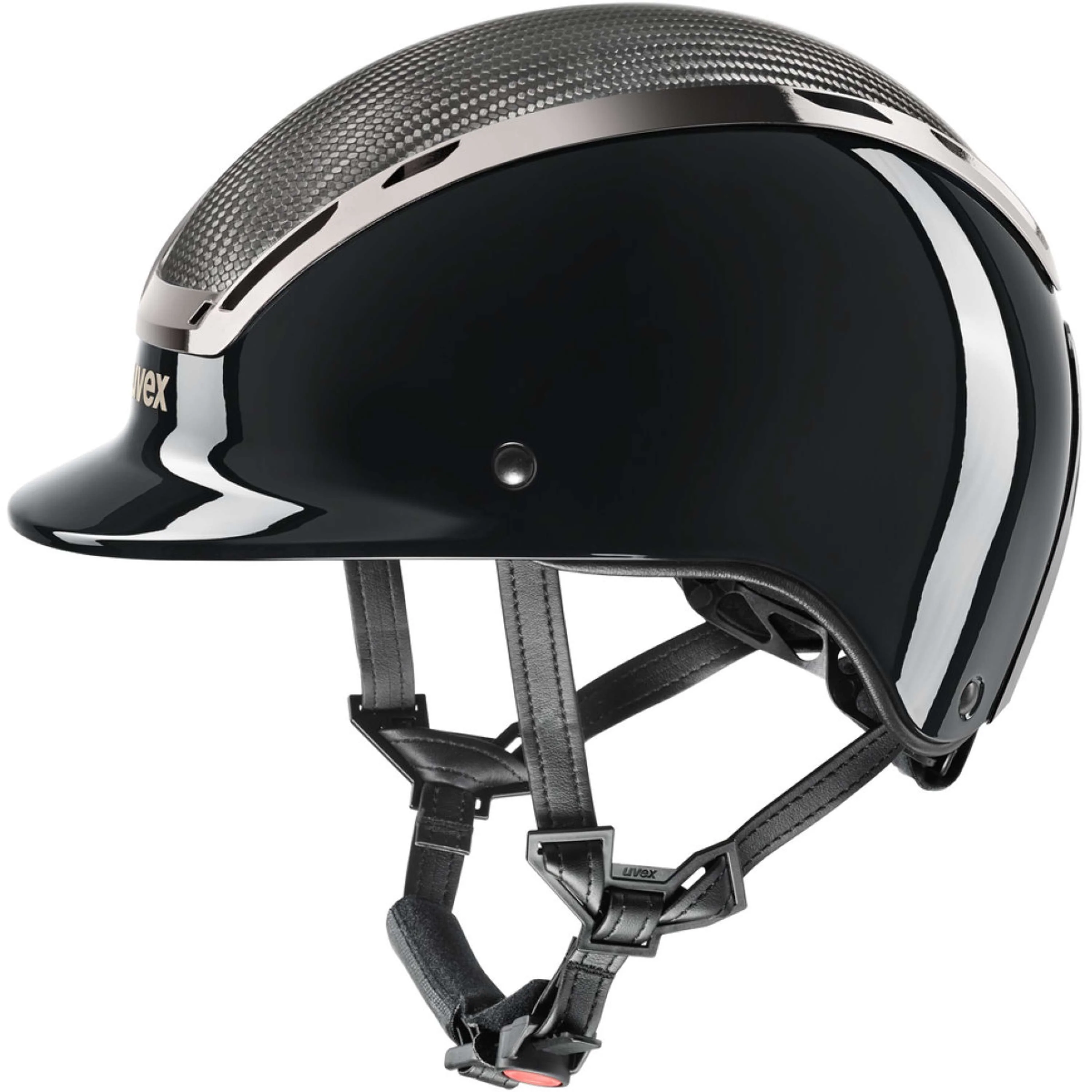 Uvex Cappellino Exxeed Ultimate Nero lucido
