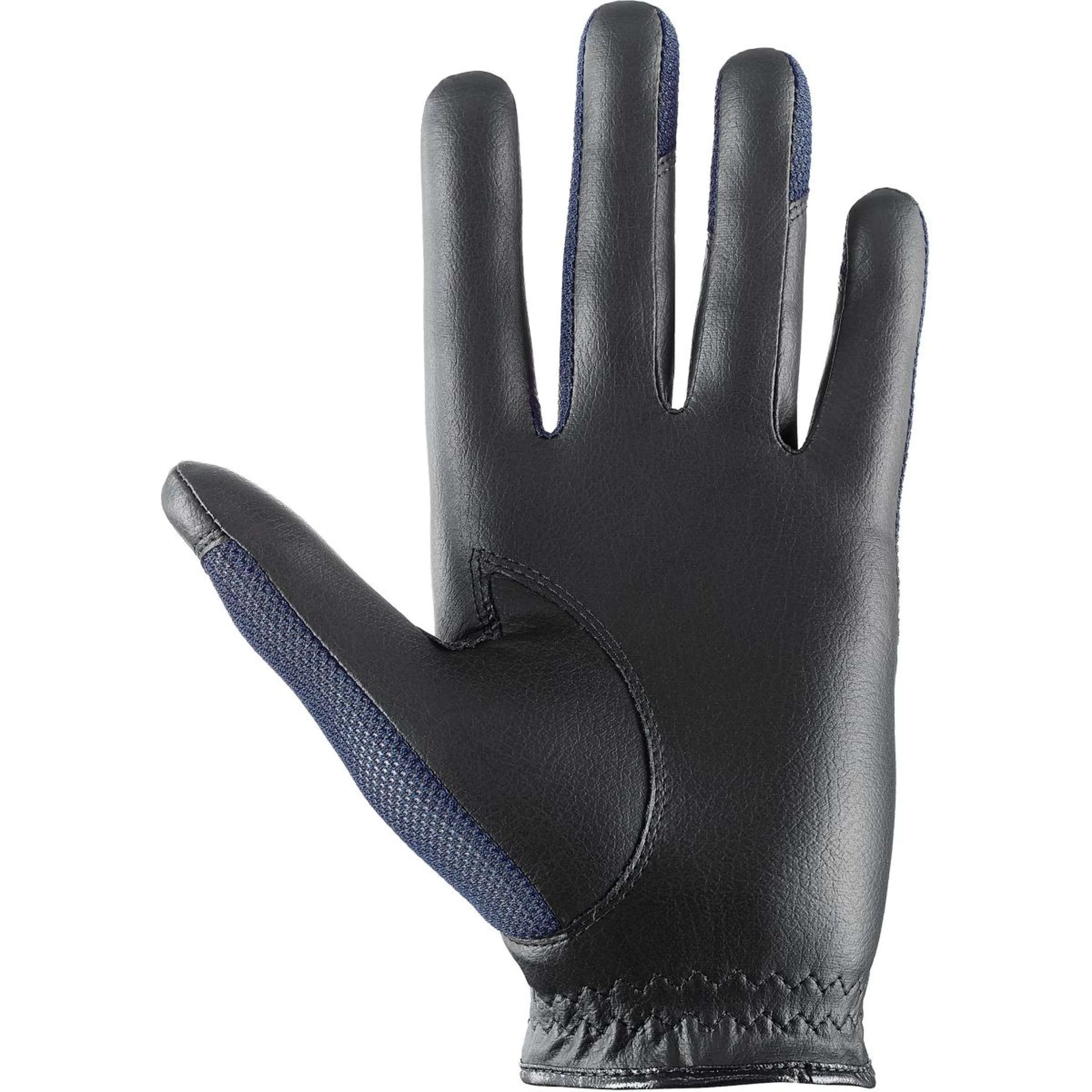 Uvex Guanti da Equitazione Sumair Glamour Nero/Blu - Image 2