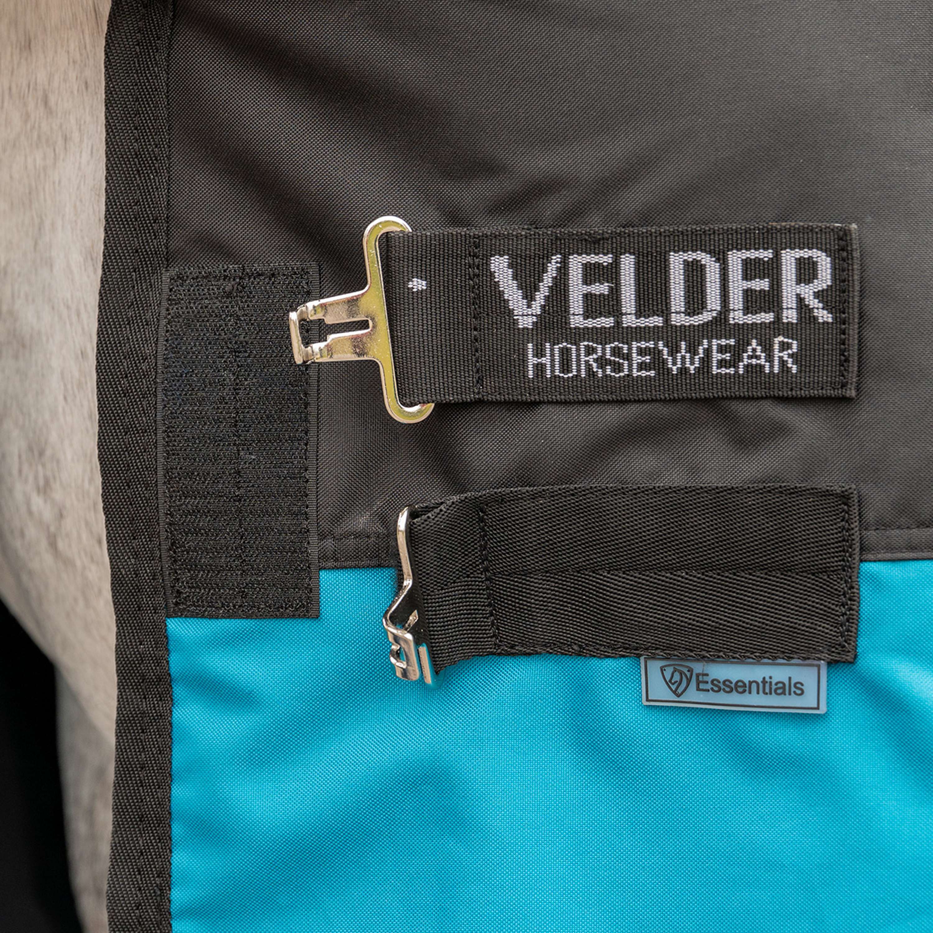 Velder Horsewear Essentials Classic Turnout Rug 600D 0g Nero - Image 4