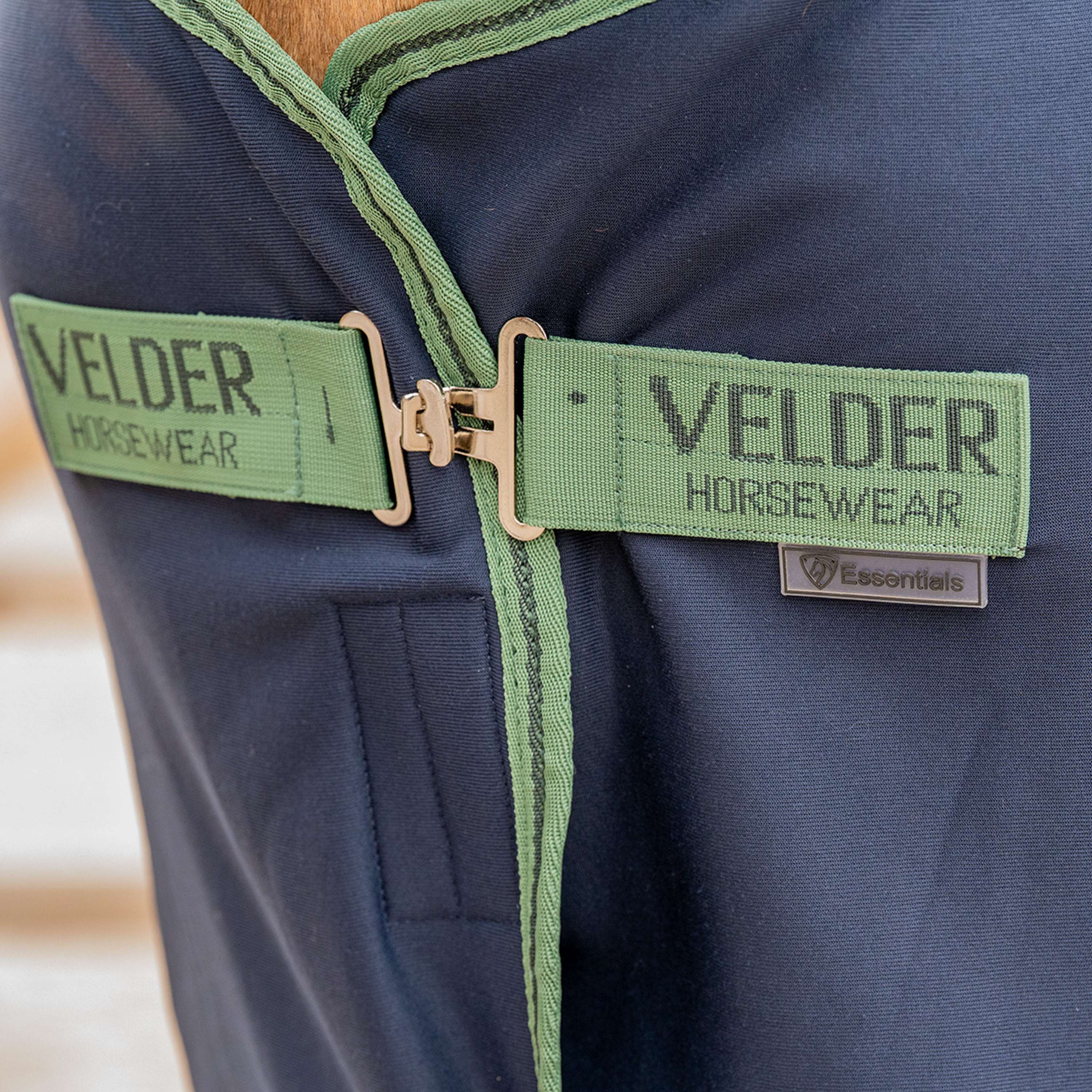 Velder Horsewear Essentials Cooler Rug Navy - Image 2