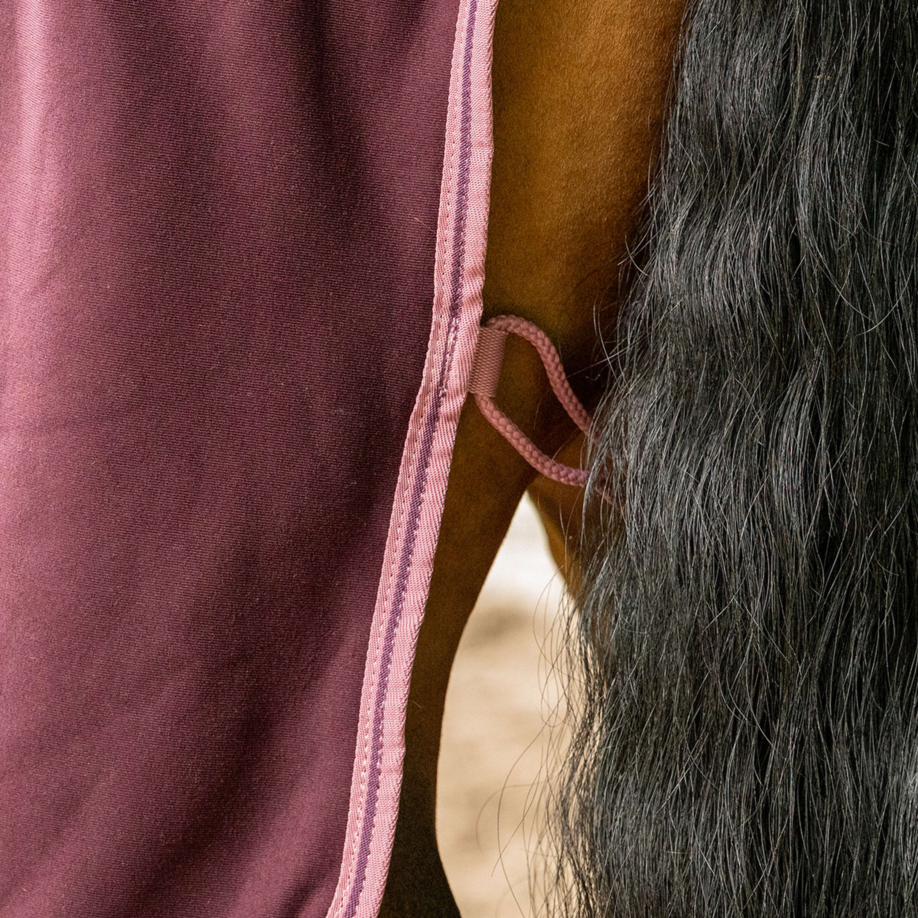 Velder Horsewear Essentials Cooler Rug Plum Brown - Image 8
