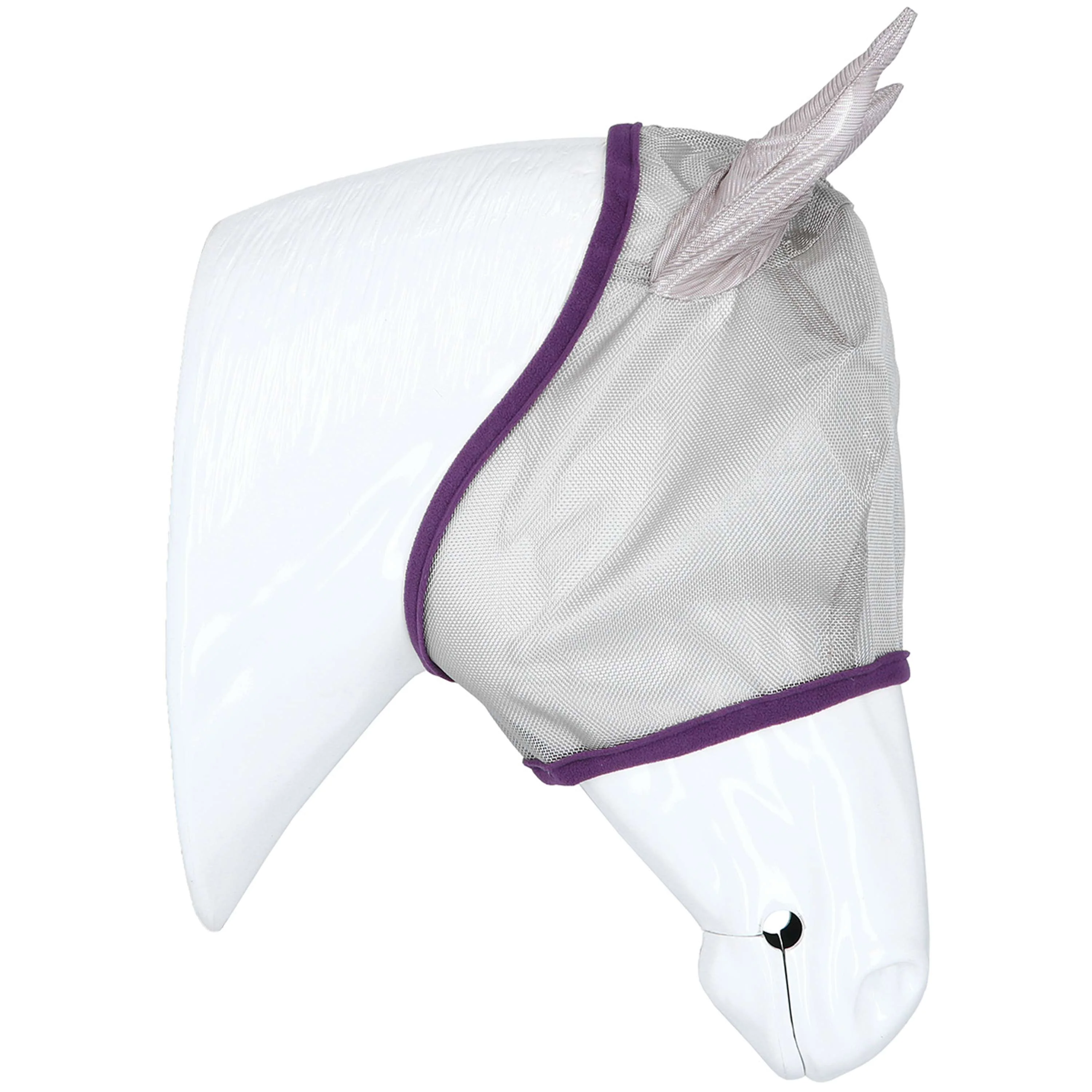 Velder Horsewear Essentials Maschera per Mosche con Orecchie Sand Stone - Image 6