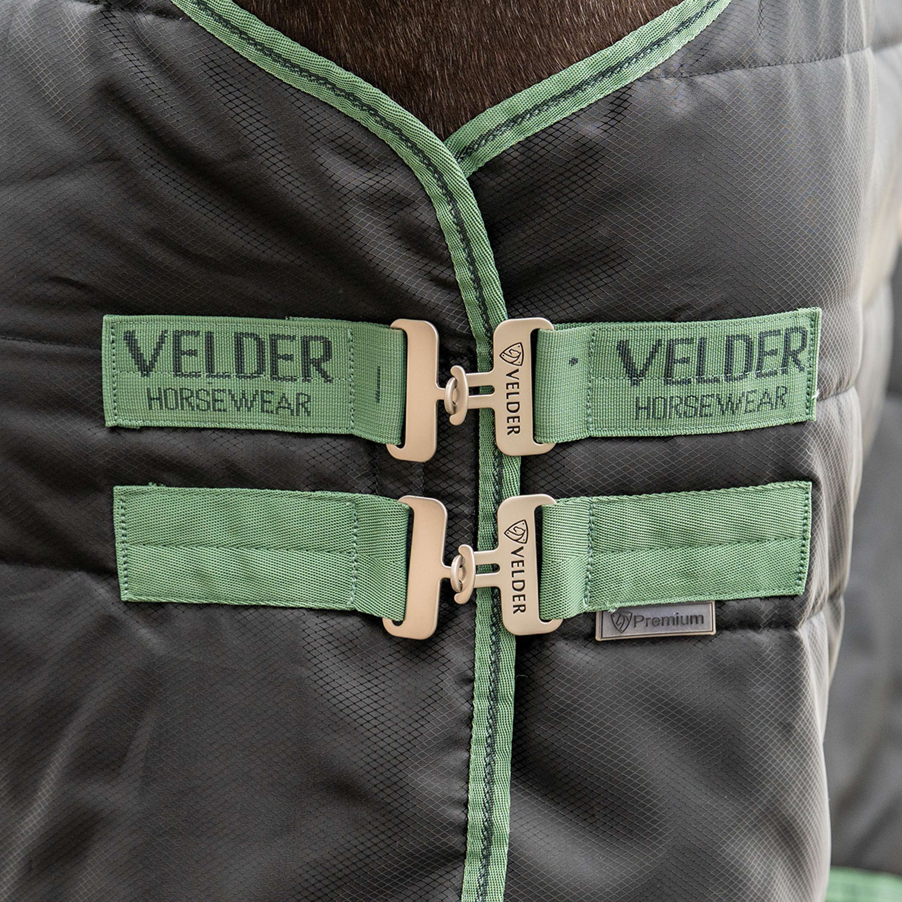 Velder Horsewear Premium Coperta da scuderia 210D 100g Nero - Image 2