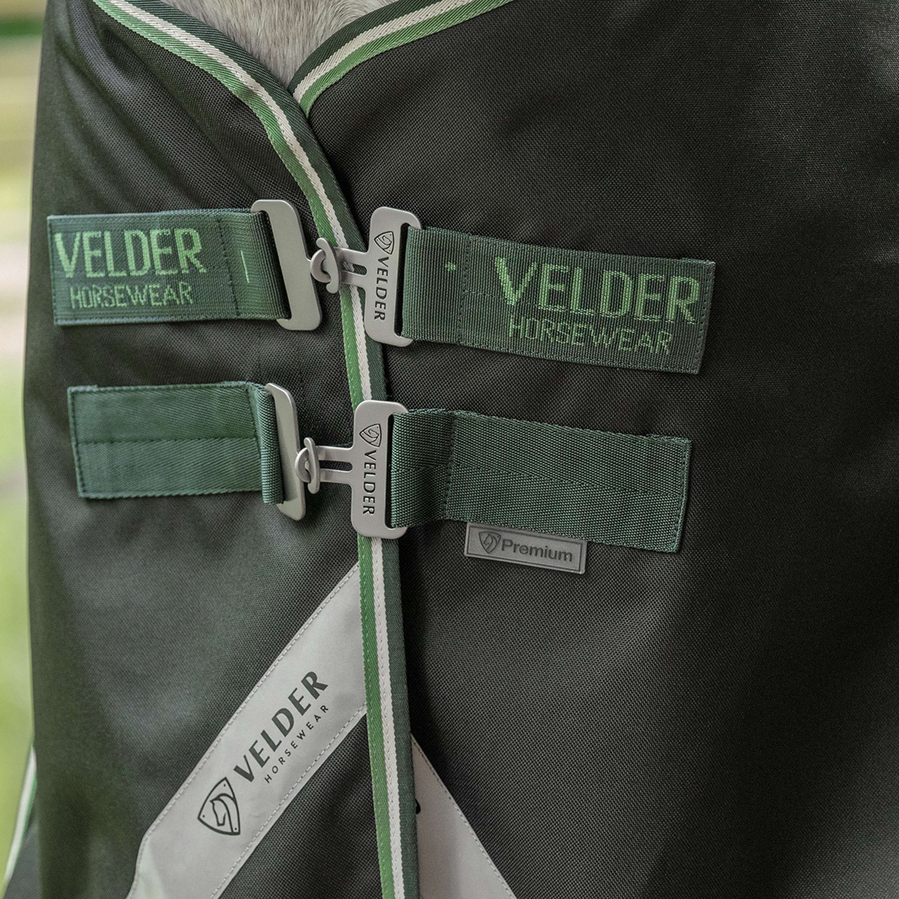 Velder Horsewear Premium Turnout 1200D 0g T Bar Night Forest - Image 2