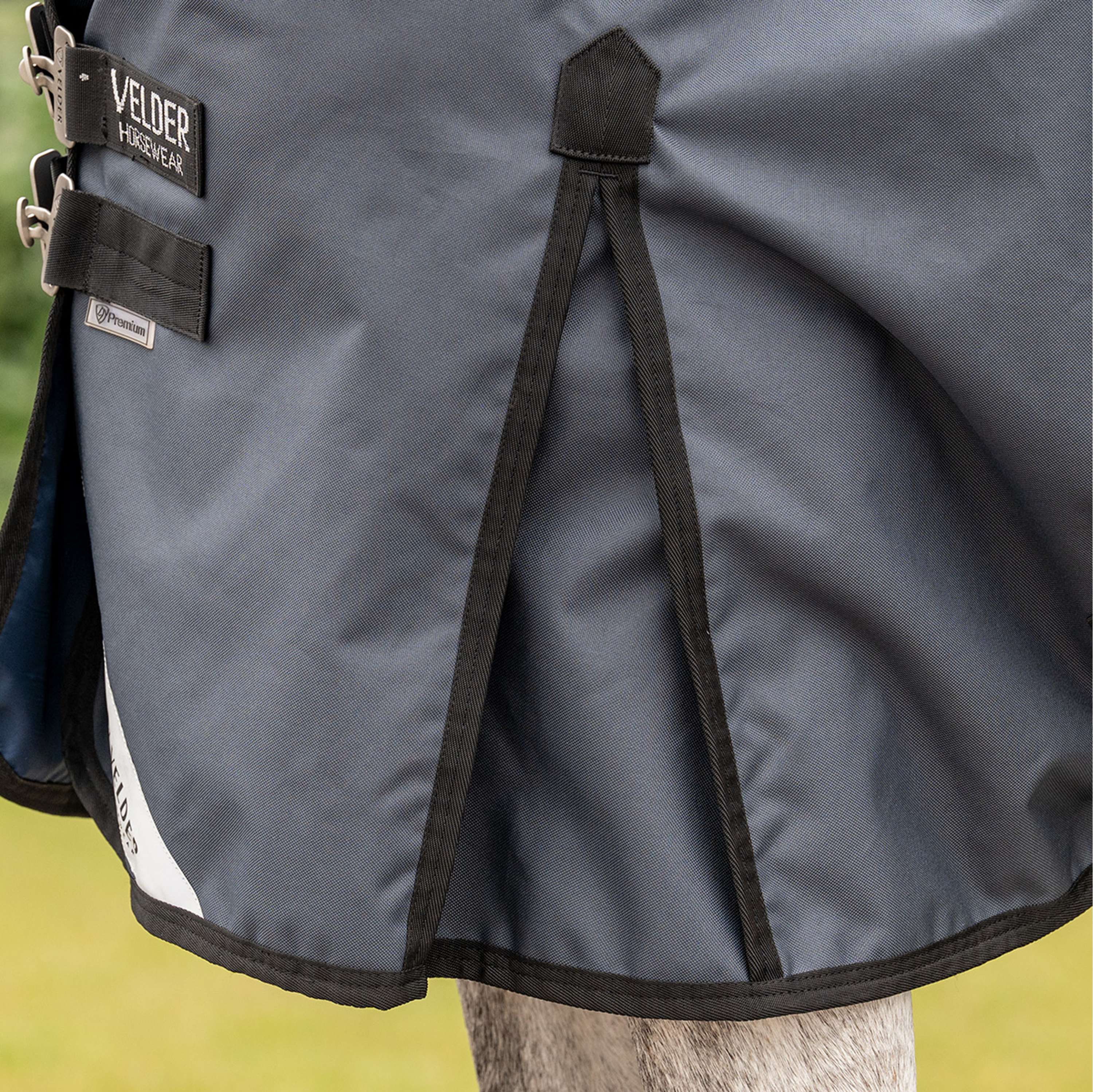 Velder Horsewear Premium Turnout Rug 1200D 0g Midnight Navy - Image 5