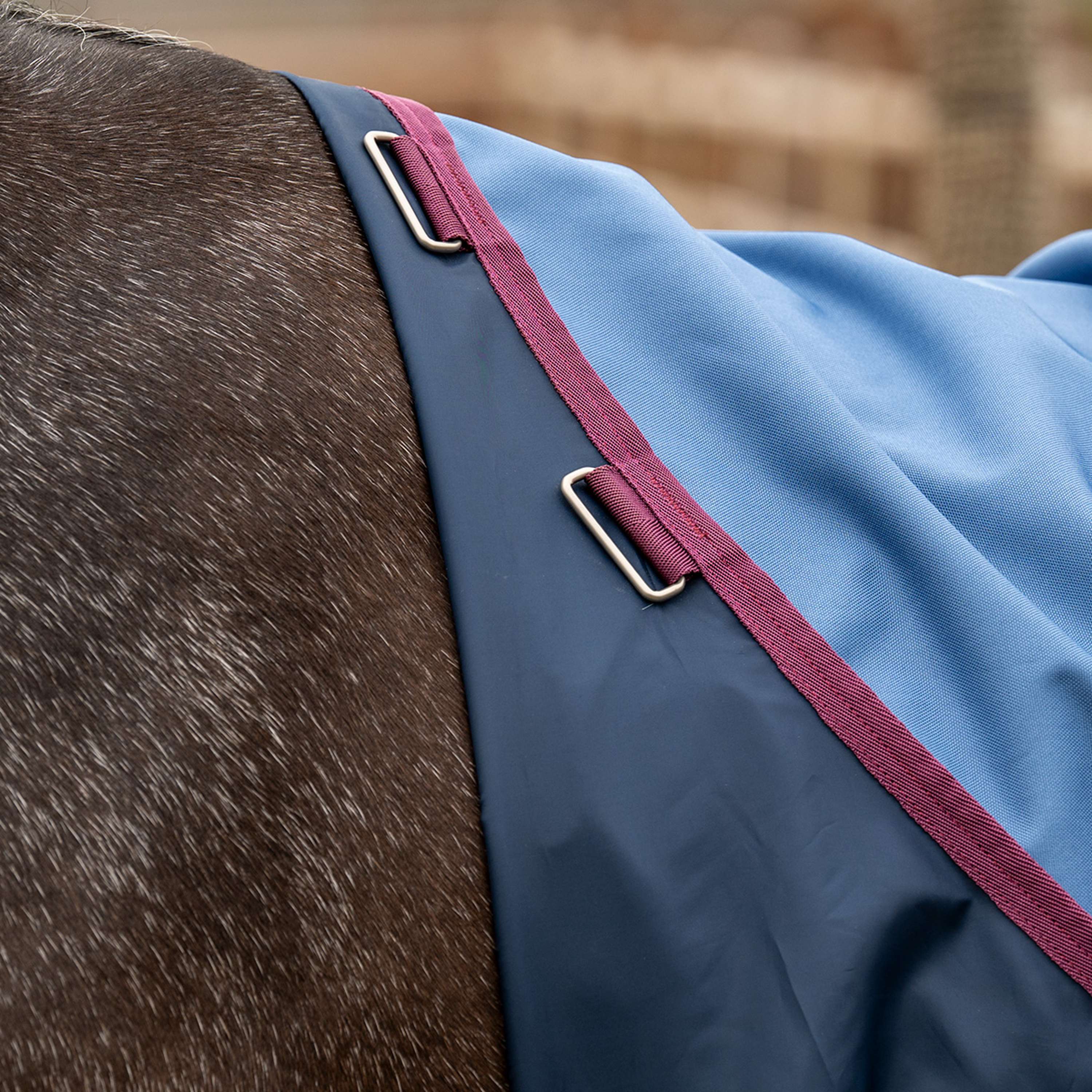 Velder Horsewear Premium Turnout Rug 900D 0g Blu denim - Image 10