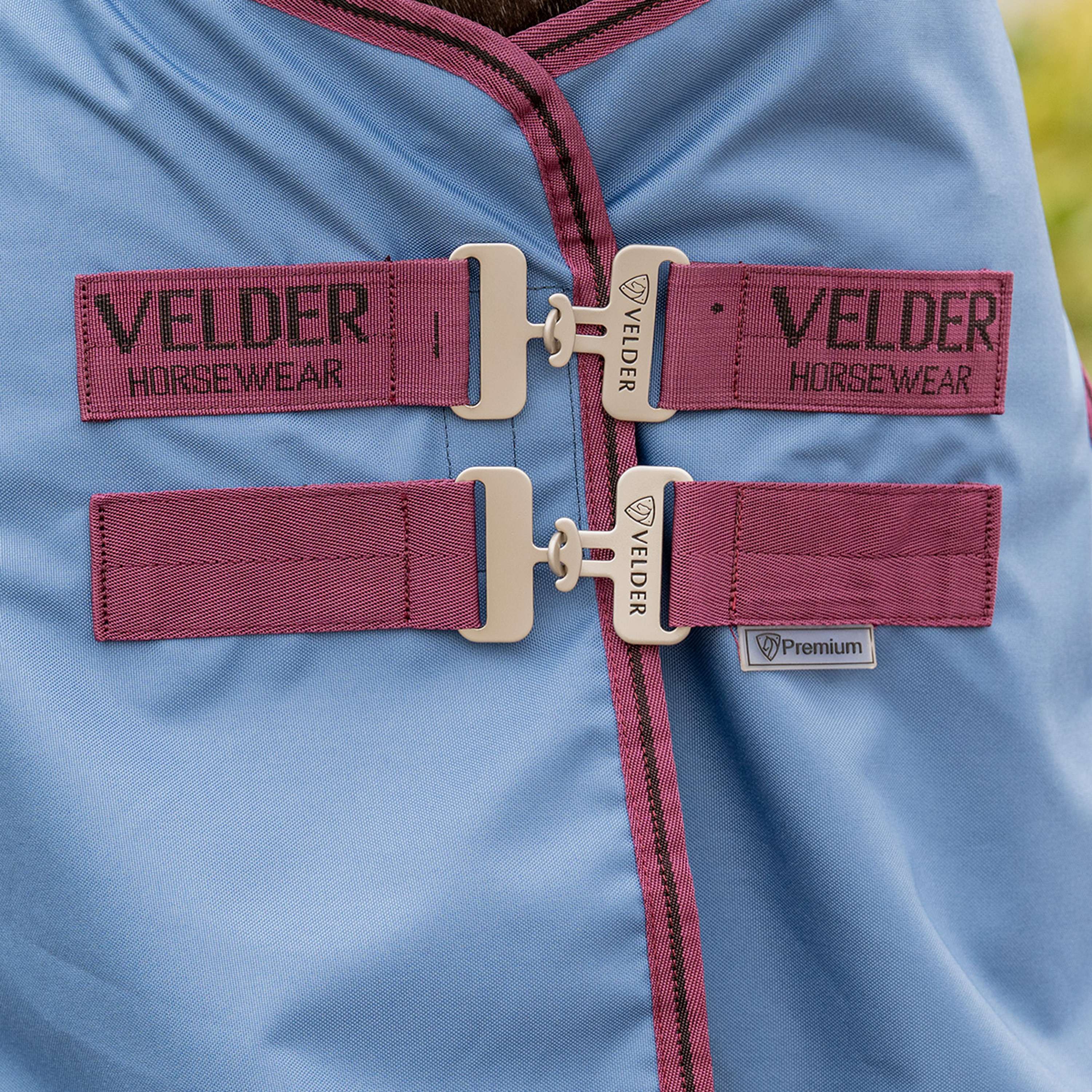 Velder Horsewear Premium Turnout Rug 900D 0g Blu denim - Image 2