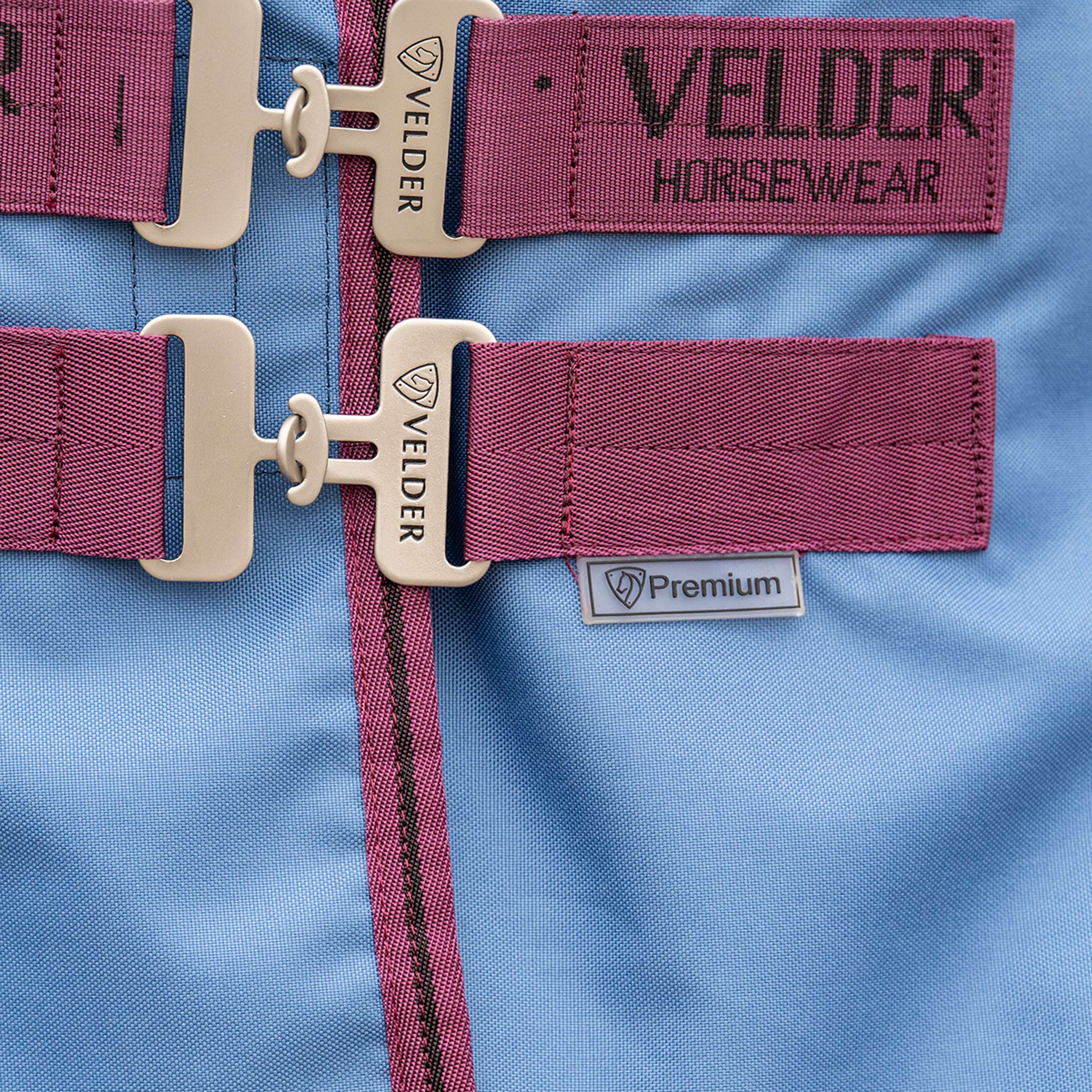 Velder Horsewear Premium Turnout Rug 900D 0g Blu denim - Image 3