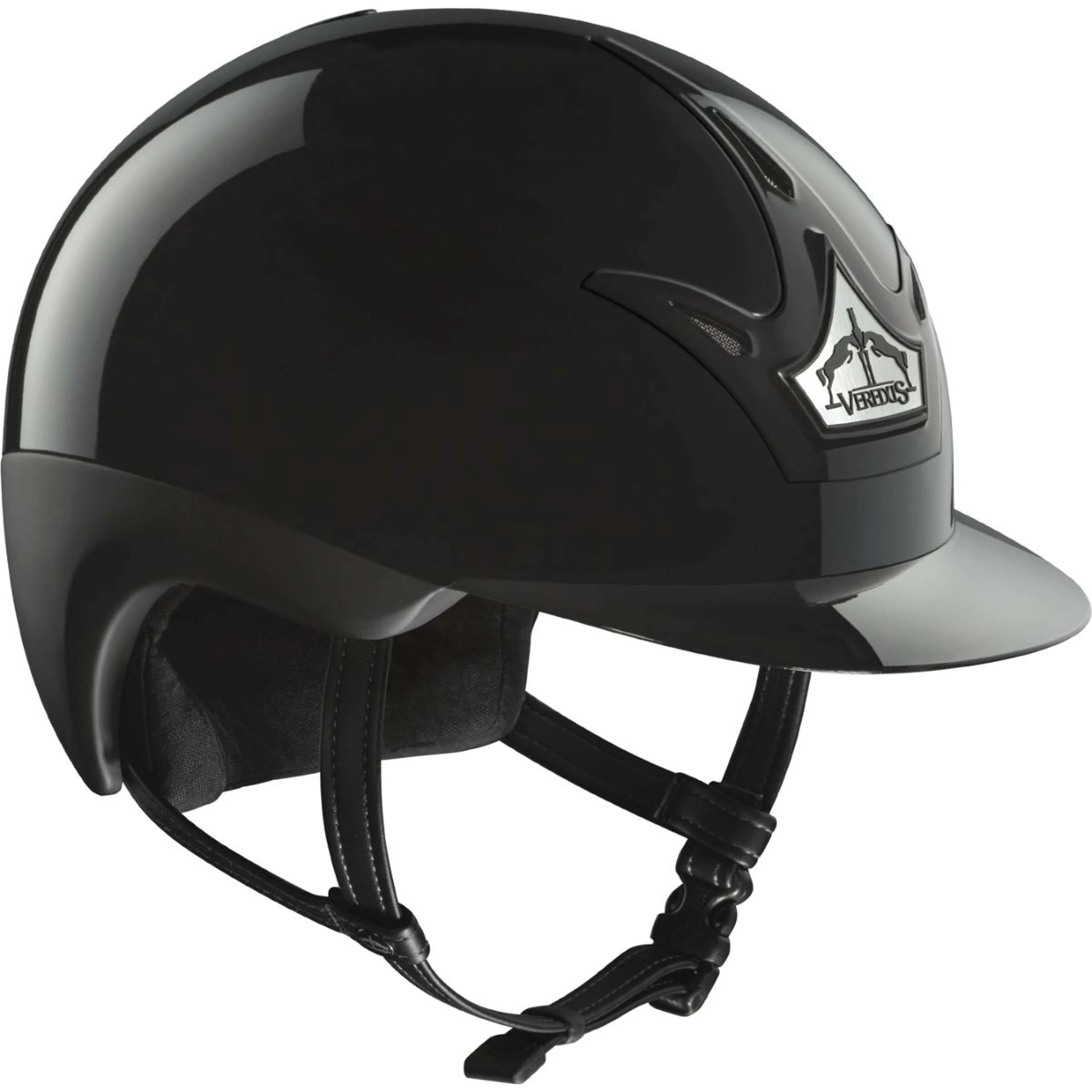Veredus Casco da equitazione Vita Lacca Nera - Image 4