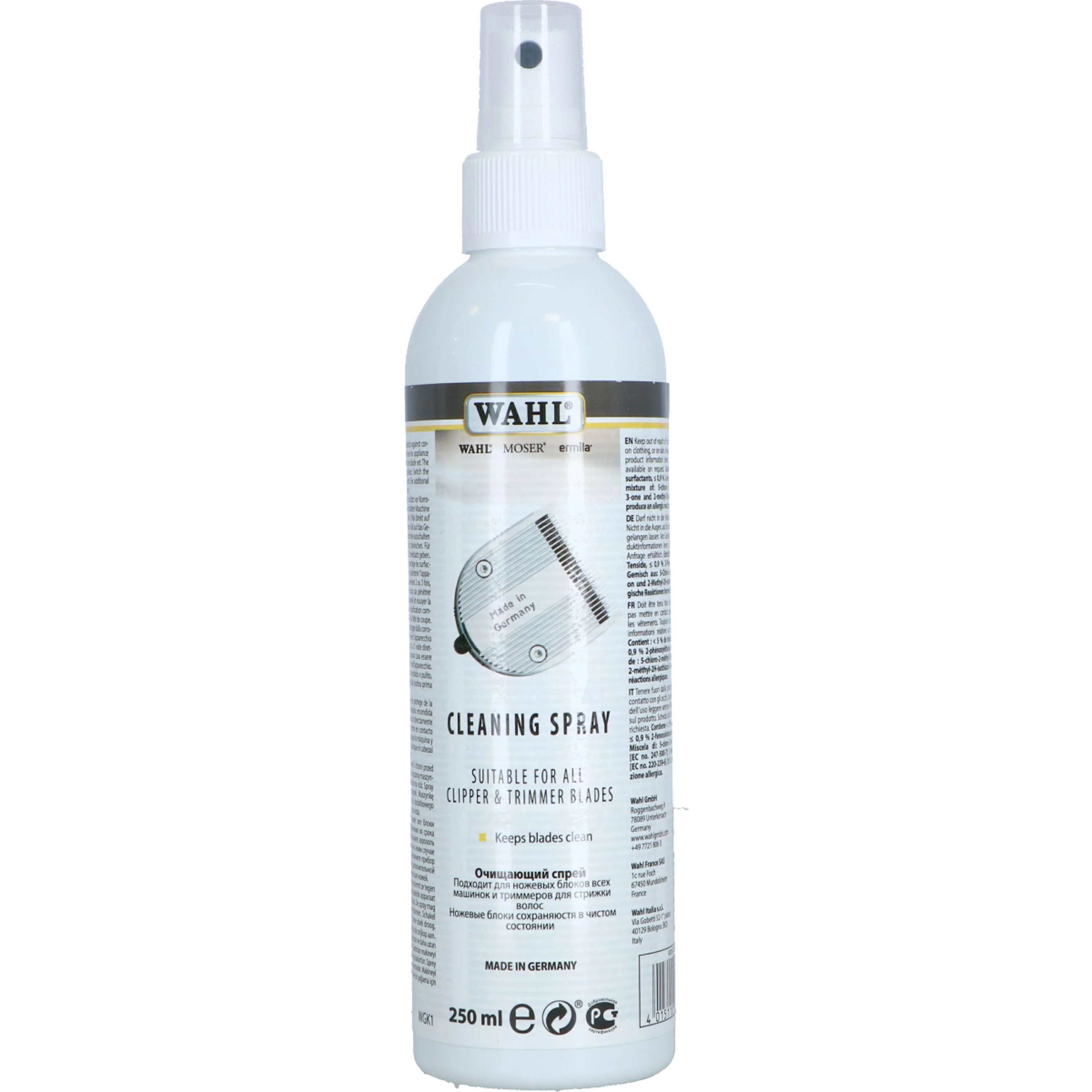 Wahl Spray detergente