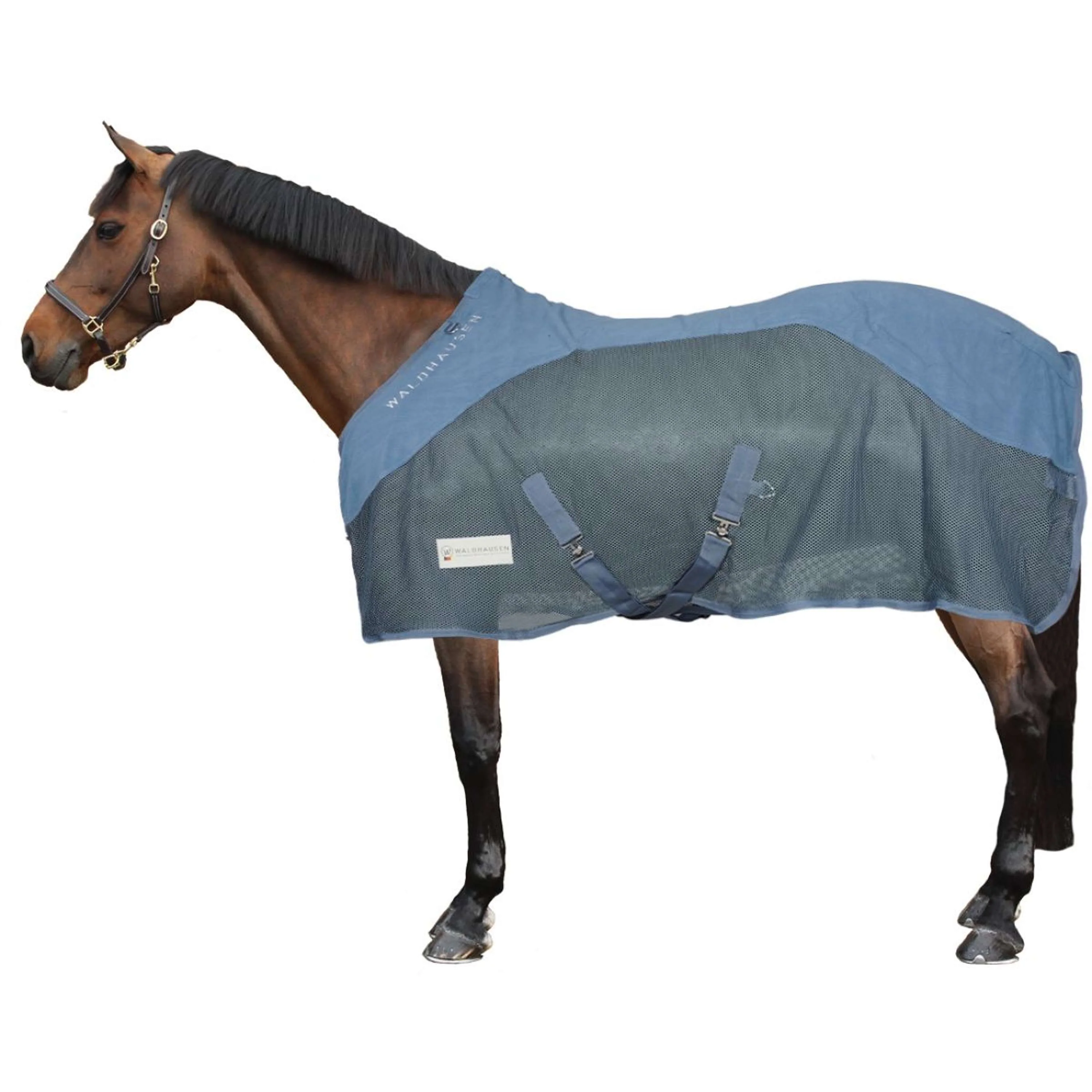 Waldhausen Coperta Antimosche Fleece Comfort Chalk Blue - Image 3