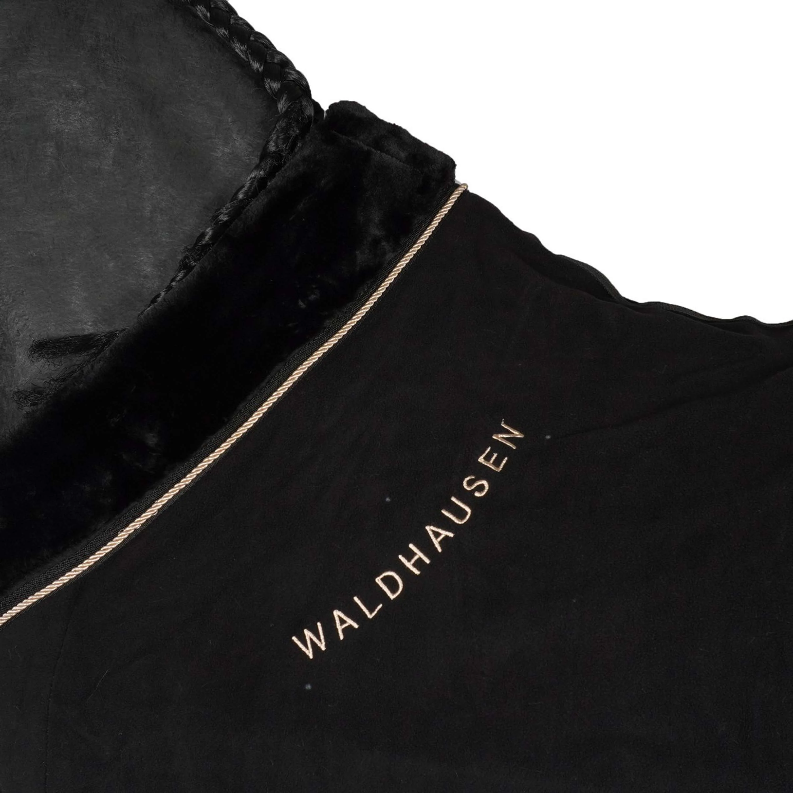Waldhausen Coperta in Pile Modern Nero/Oro rosa - Image 8