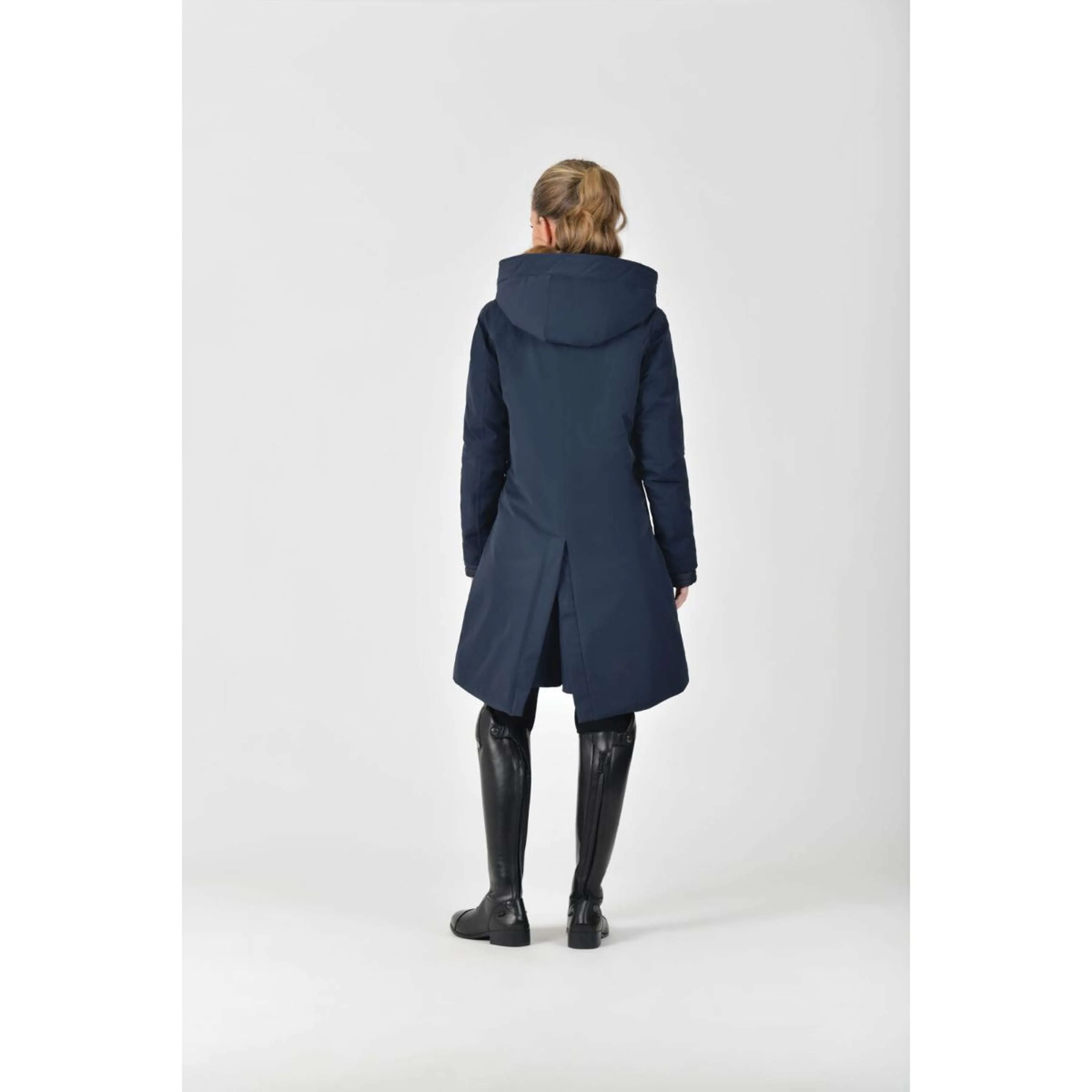 WeatherBeeta Cappotto Lungo All Purpose Waterproof Navy - Image 4