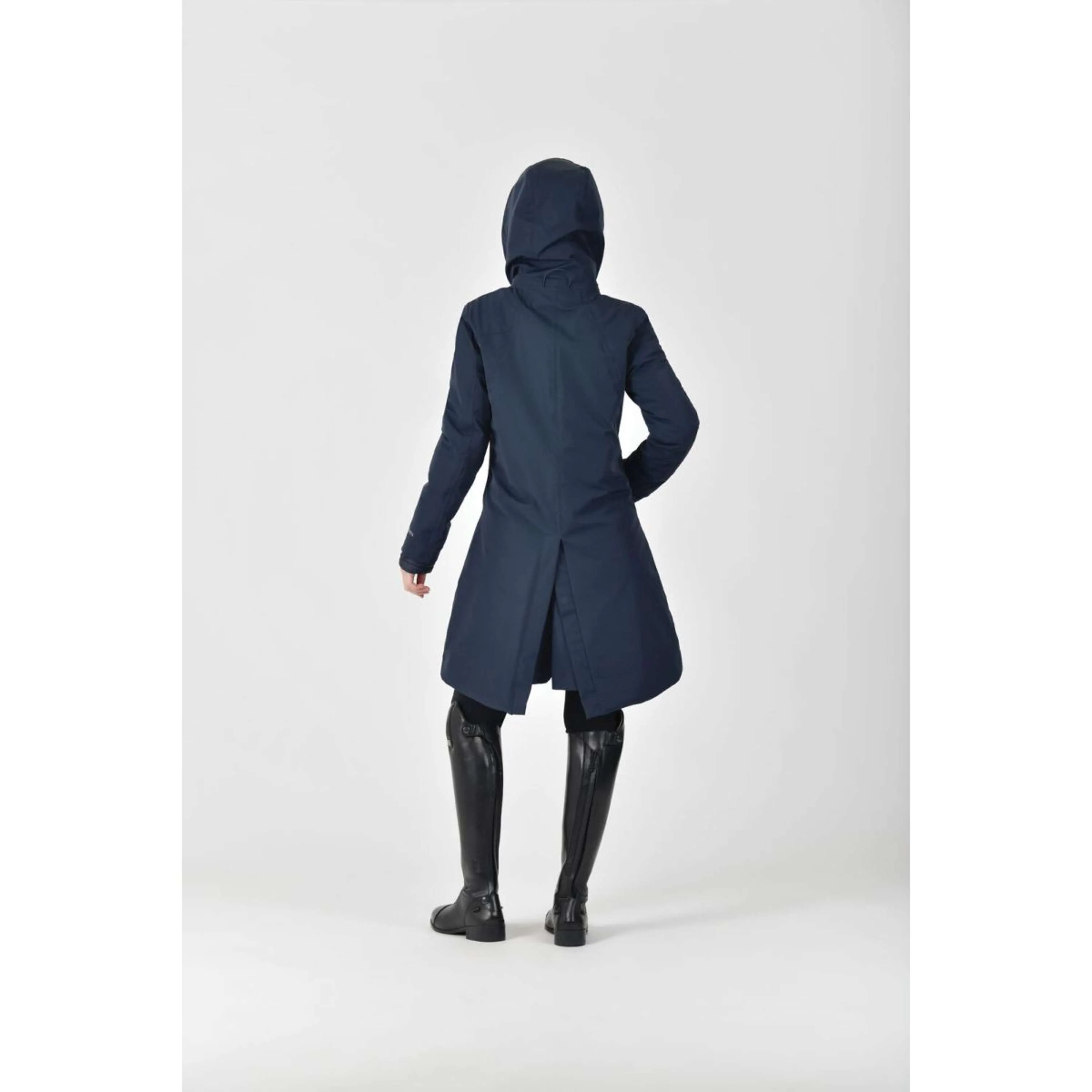 WeatherBeeta Cappotto Lungo All Purpose Waterproof Navy - Image 5
