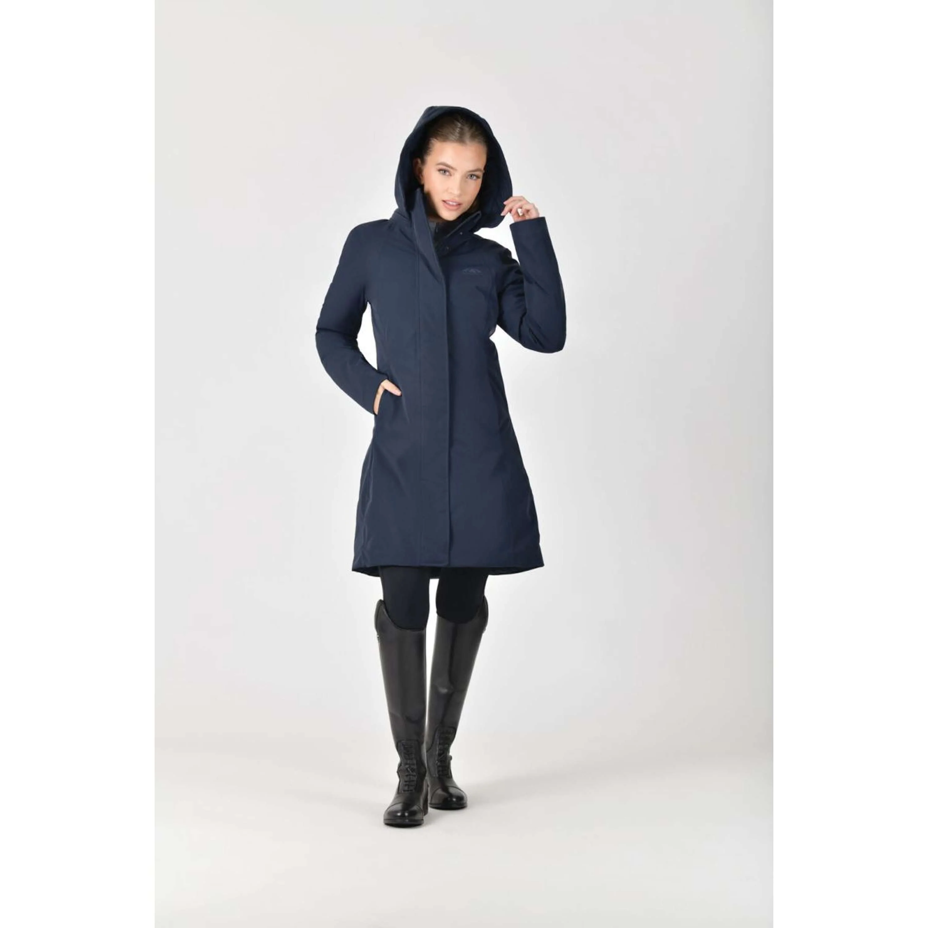 WeatherBeeta Cappotto Lungo All Purpose Waterproof Navy - Image 7