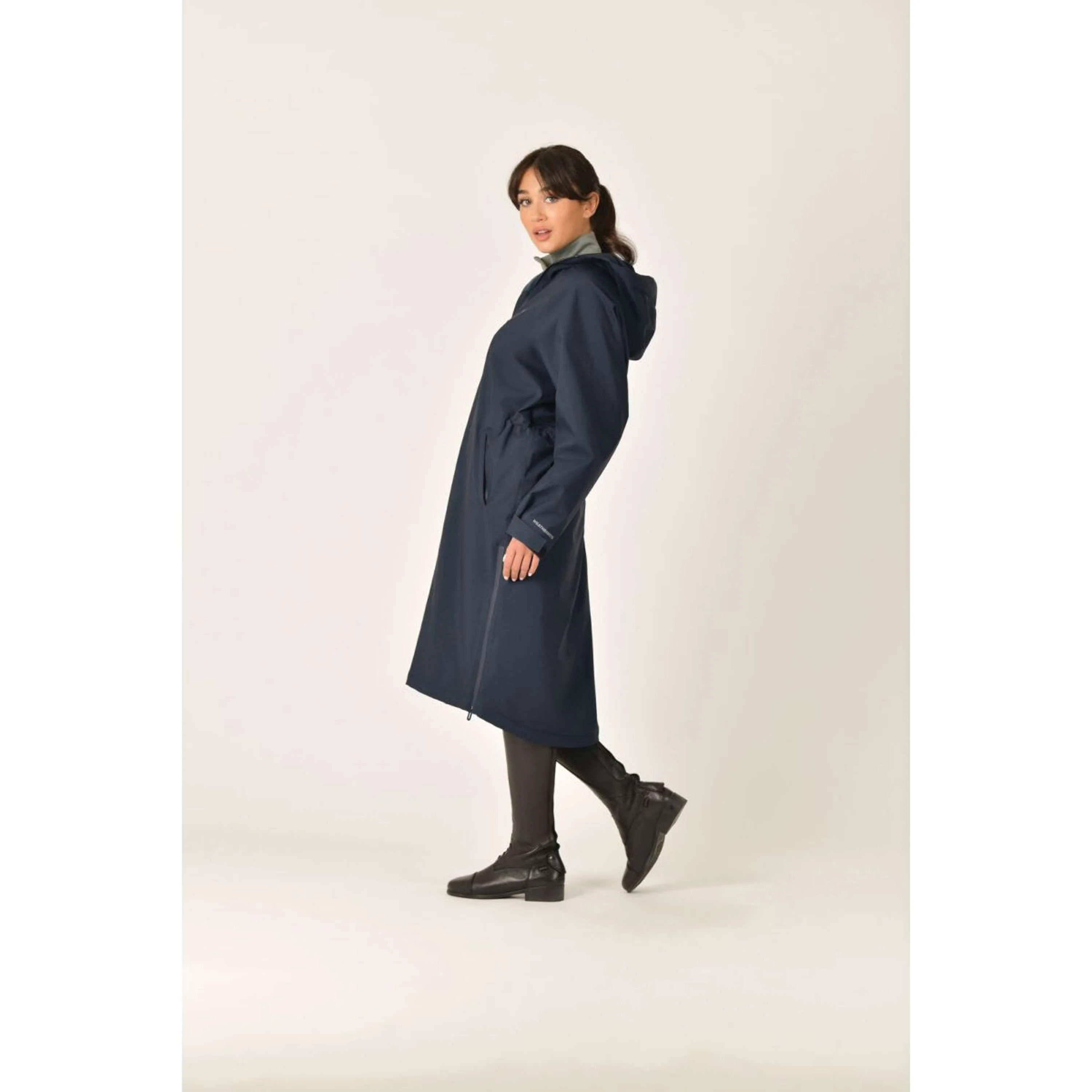 WeatherBeeta Cappotto Lungo All Weather Field Navy - Image 5