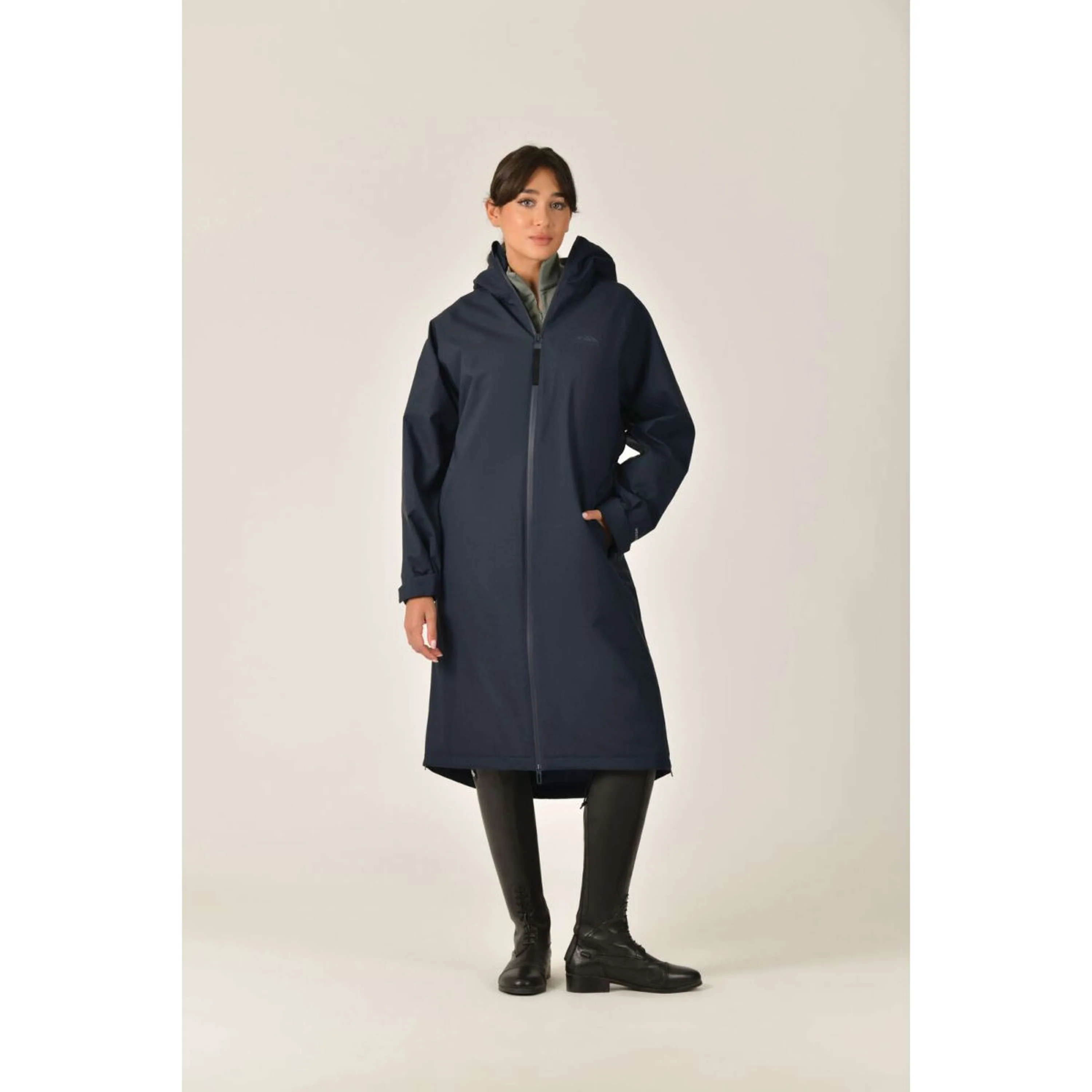 WeatherBeeta Cappotto Lungo All Weather Field Navy - Image 8
