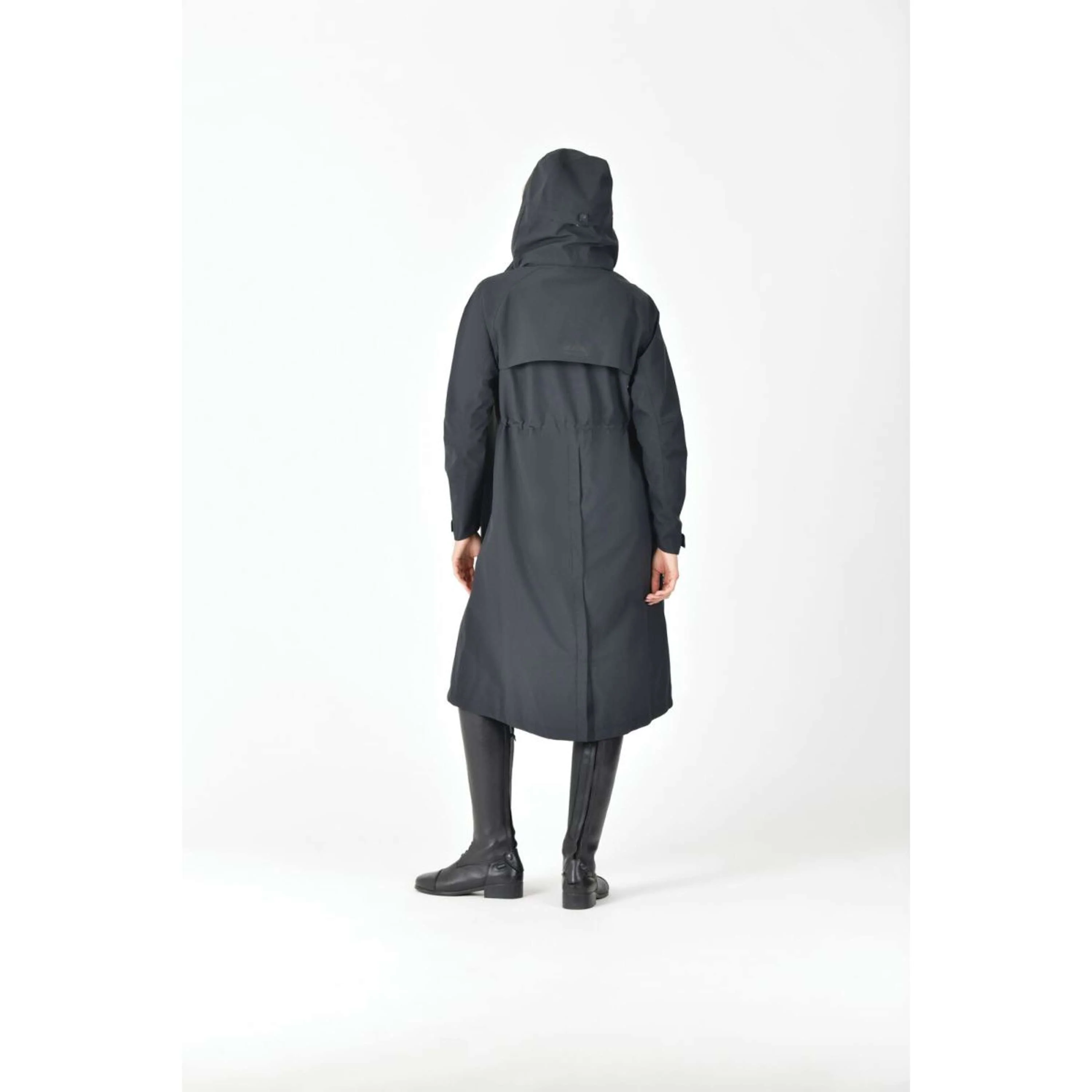 WeatherBeeta Cappotto Lungo Windbreaker Longline Nero - Image 5
