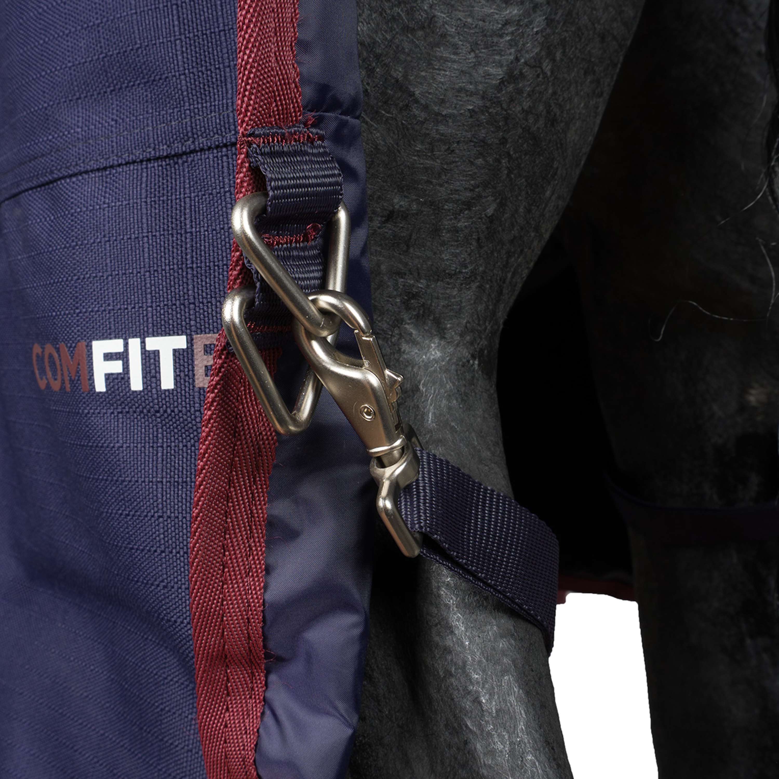 WeatherBeeta ComFiTec Essential Turnout Combo 220 g Navy/Burgundy - Image 20