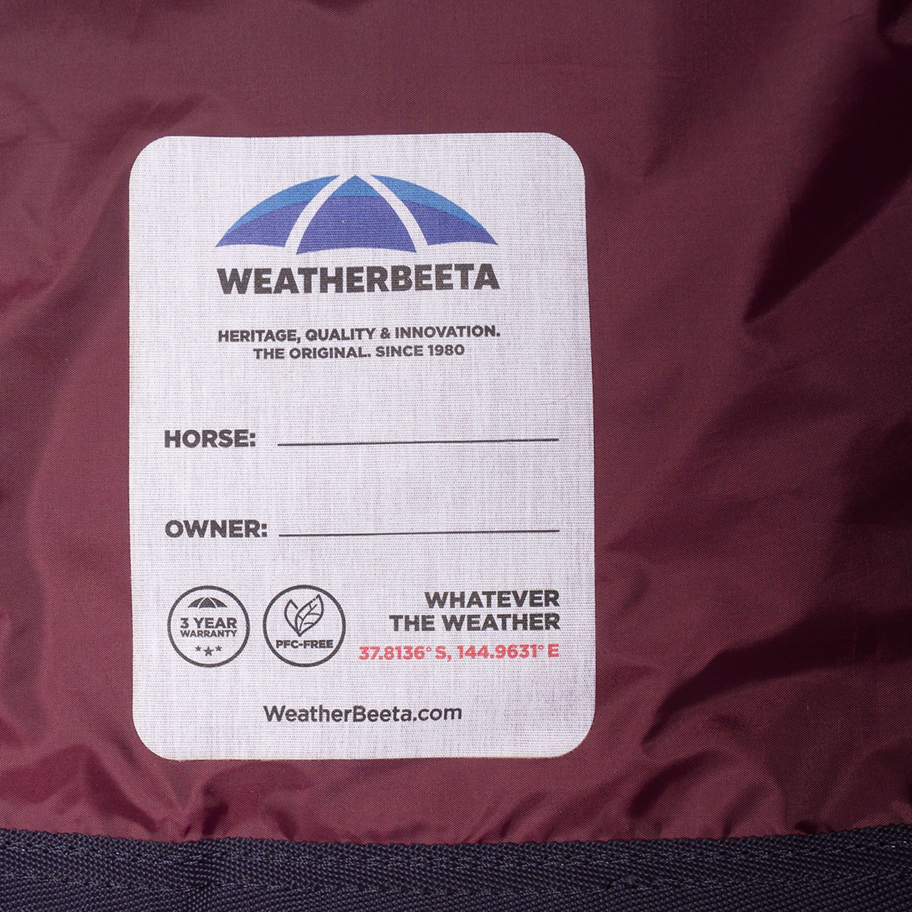 WeatherBeeta ComFiTec Essential Turnout Combo 50 g Borgogna/Marina - Image 21