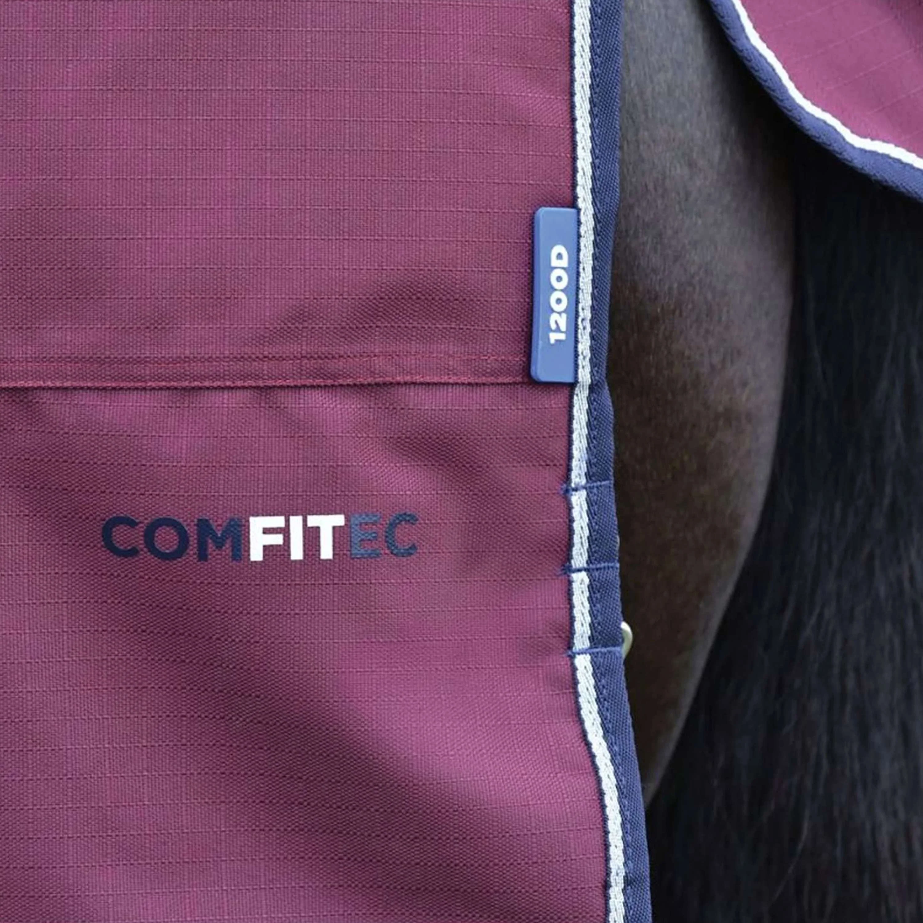 WeatherBeeta ComFiTec Essential Turnout Detach-A-Neck 50 g Borgogna/Marina - Image 8