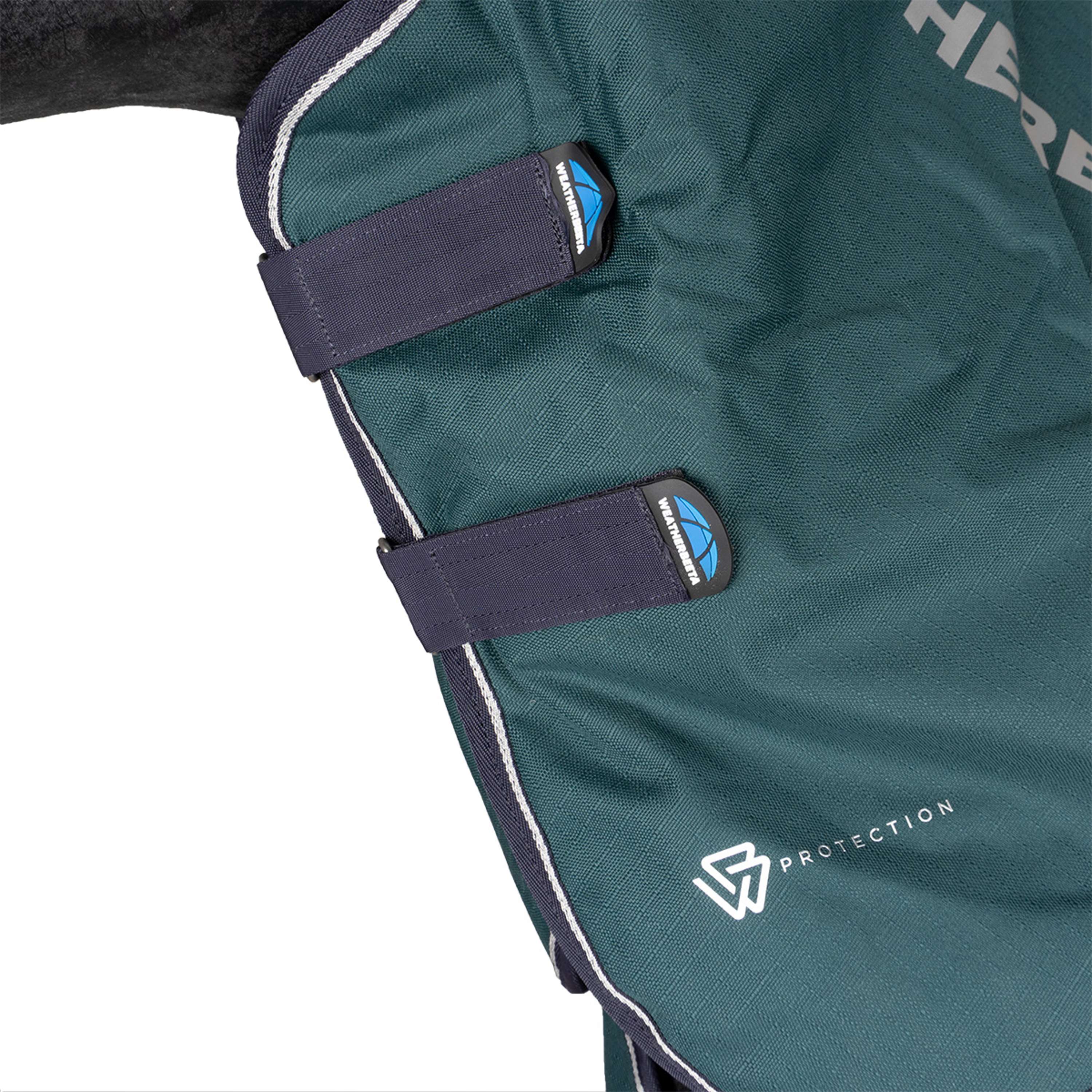 WeatherBeeta ComFiTec Plus Dynamic Turnout Detach-A-Neck 220 g Forest Green/Navy - Image 18