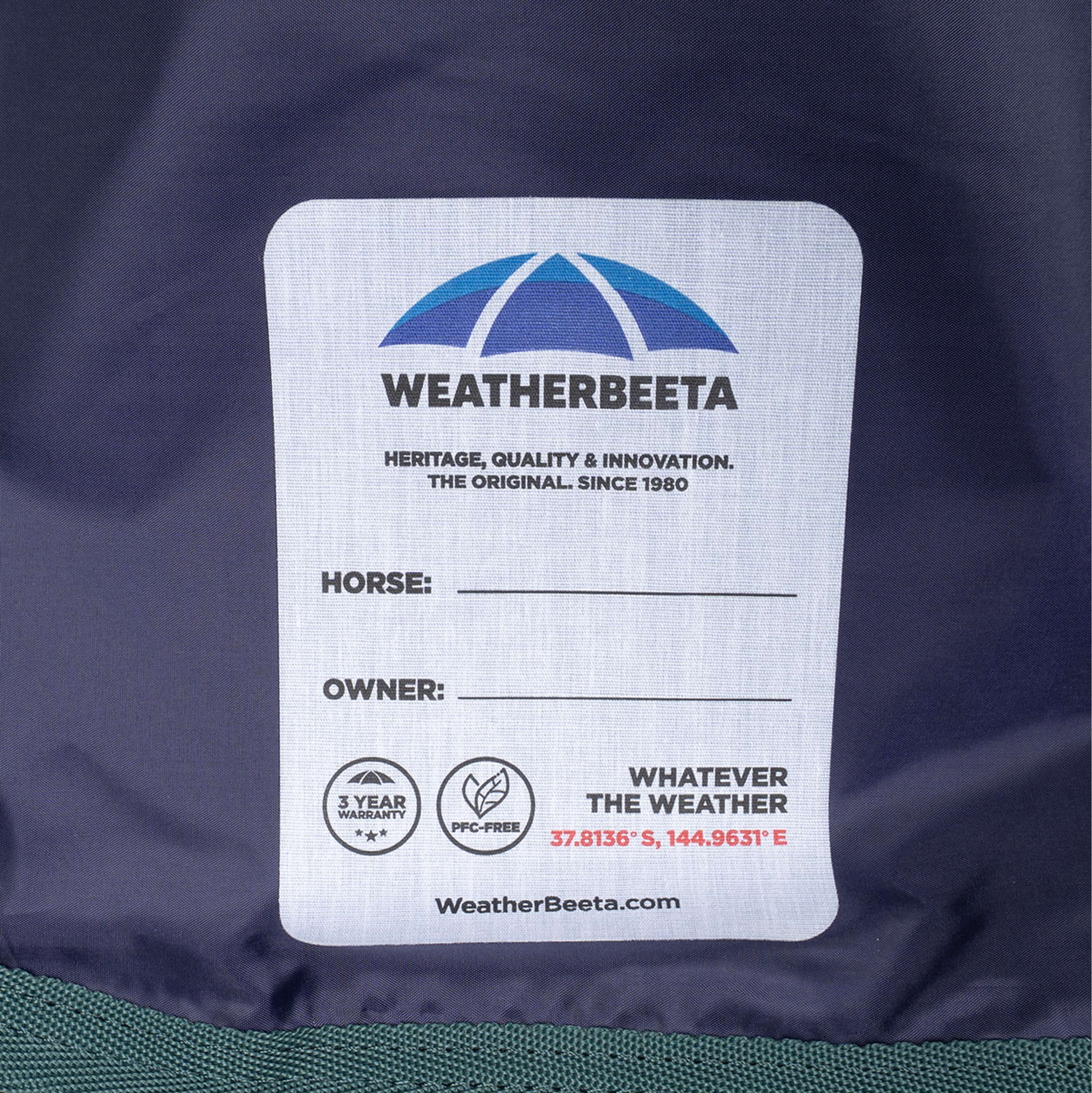 WeatherBeeta ComFiTec Plus Dynamic Turnout High Neck 220 g Navy/Forest Green - Image 21