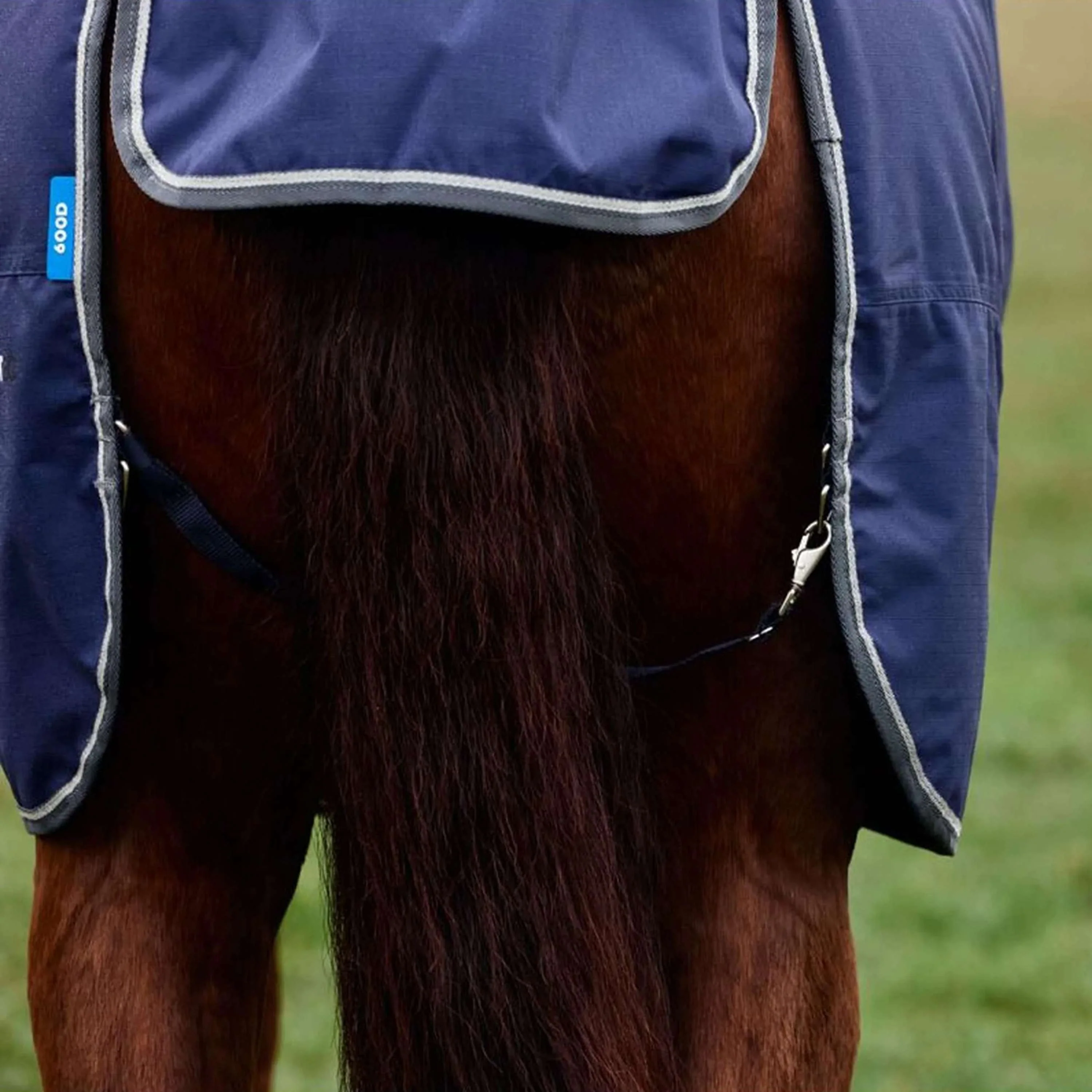 WeatherBeeta ComFiTec Tyro Turnout Standard Neck 220 g Blu marino/Carbone - Image 9