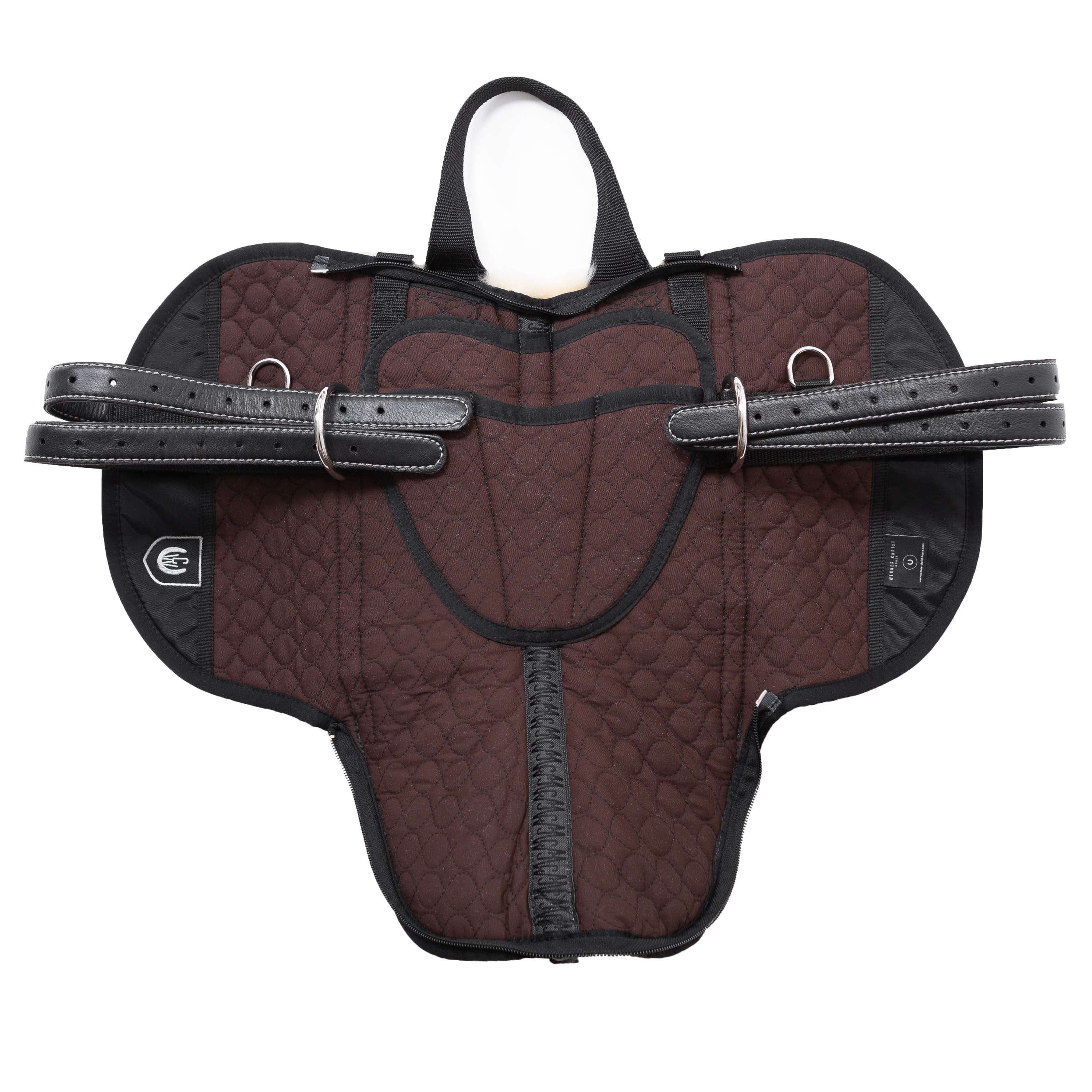 Werner Christ Bareback Pad Premium Plus Marrone/Naturale - Image 4
