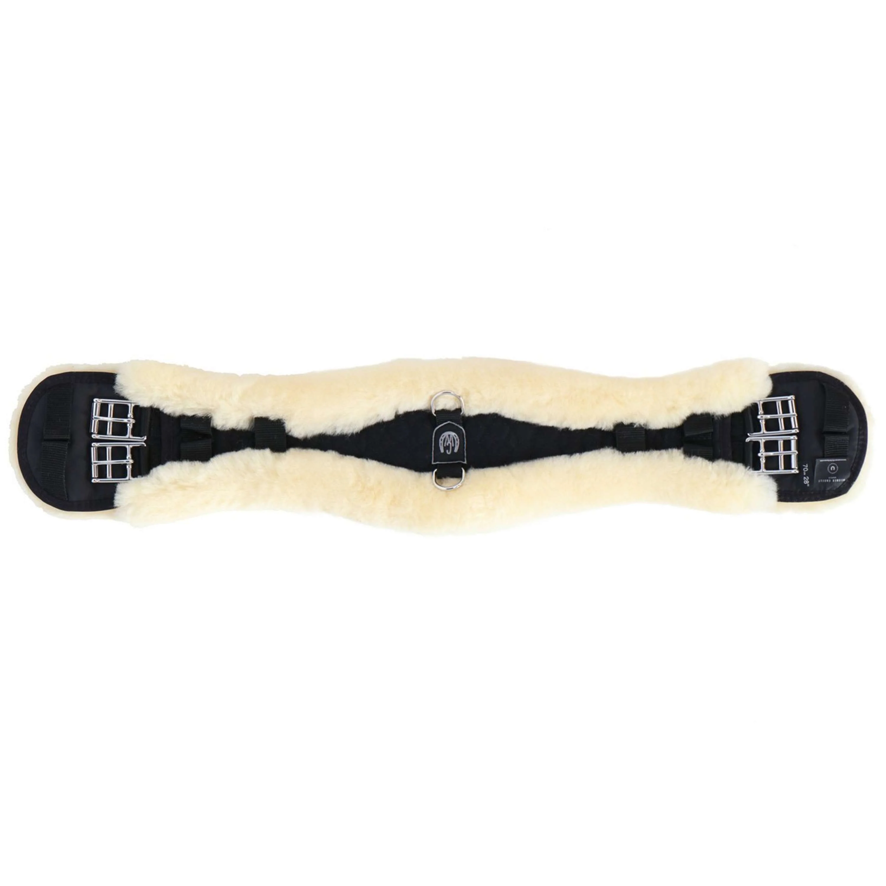 Werner Christ Sottopancia da dressage Anatomic Nero/Naturale