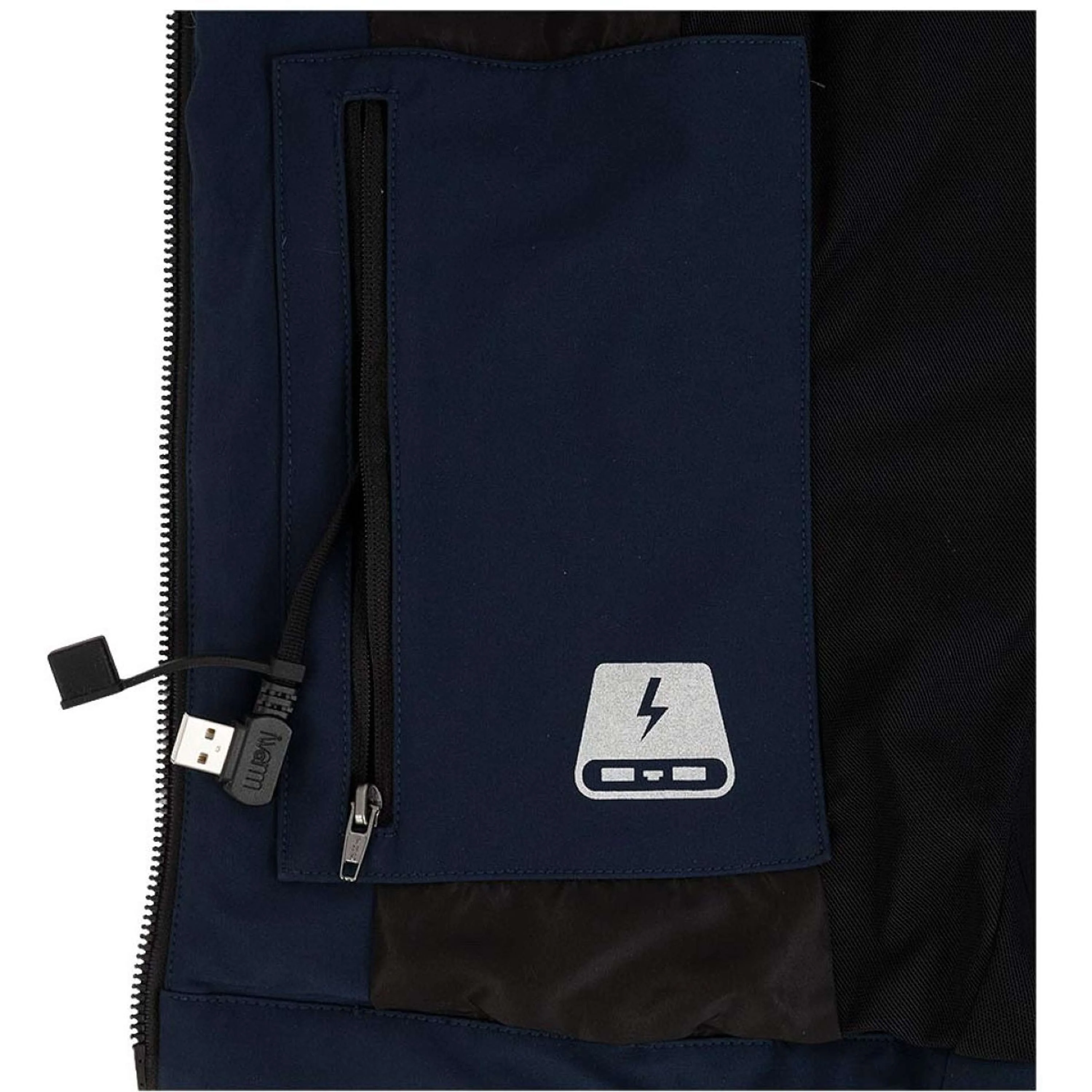WHIS Gilet Riscaldato Softshell Coach Dark Navy - Image 6