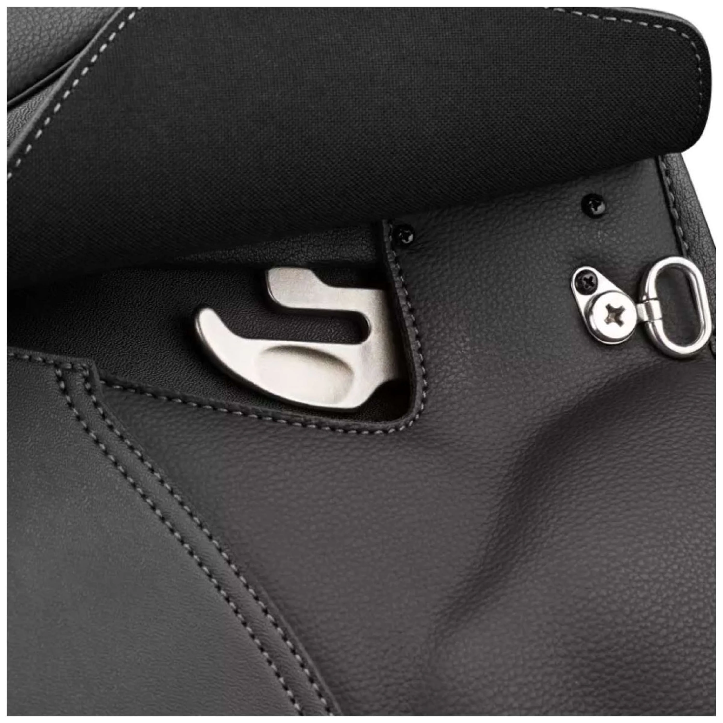 Wintec Sella da Dressage 500 Medium Hart Nero - Image 3
