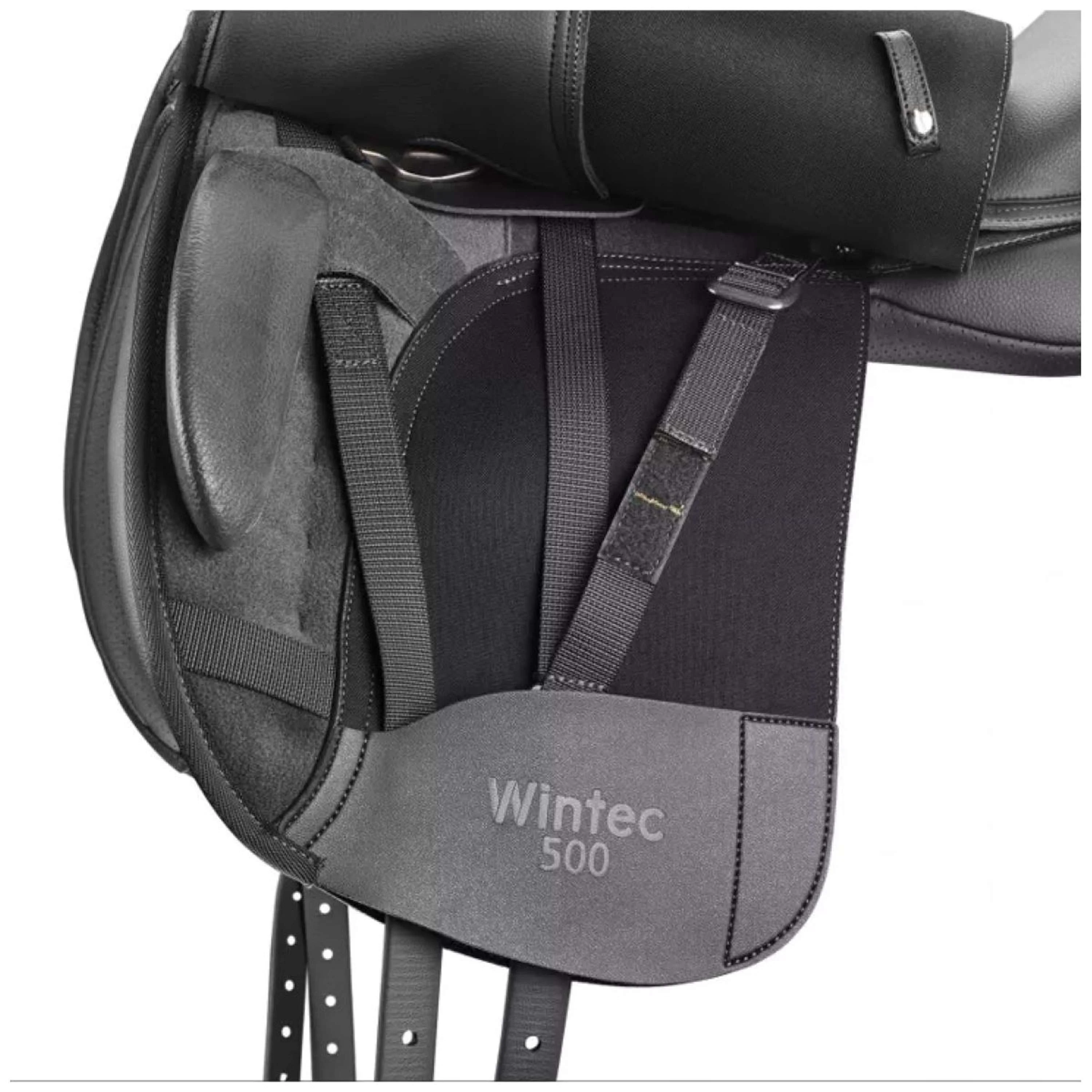 Wintec Sella da Dressage 500 Wide Hart Nero - Image 2