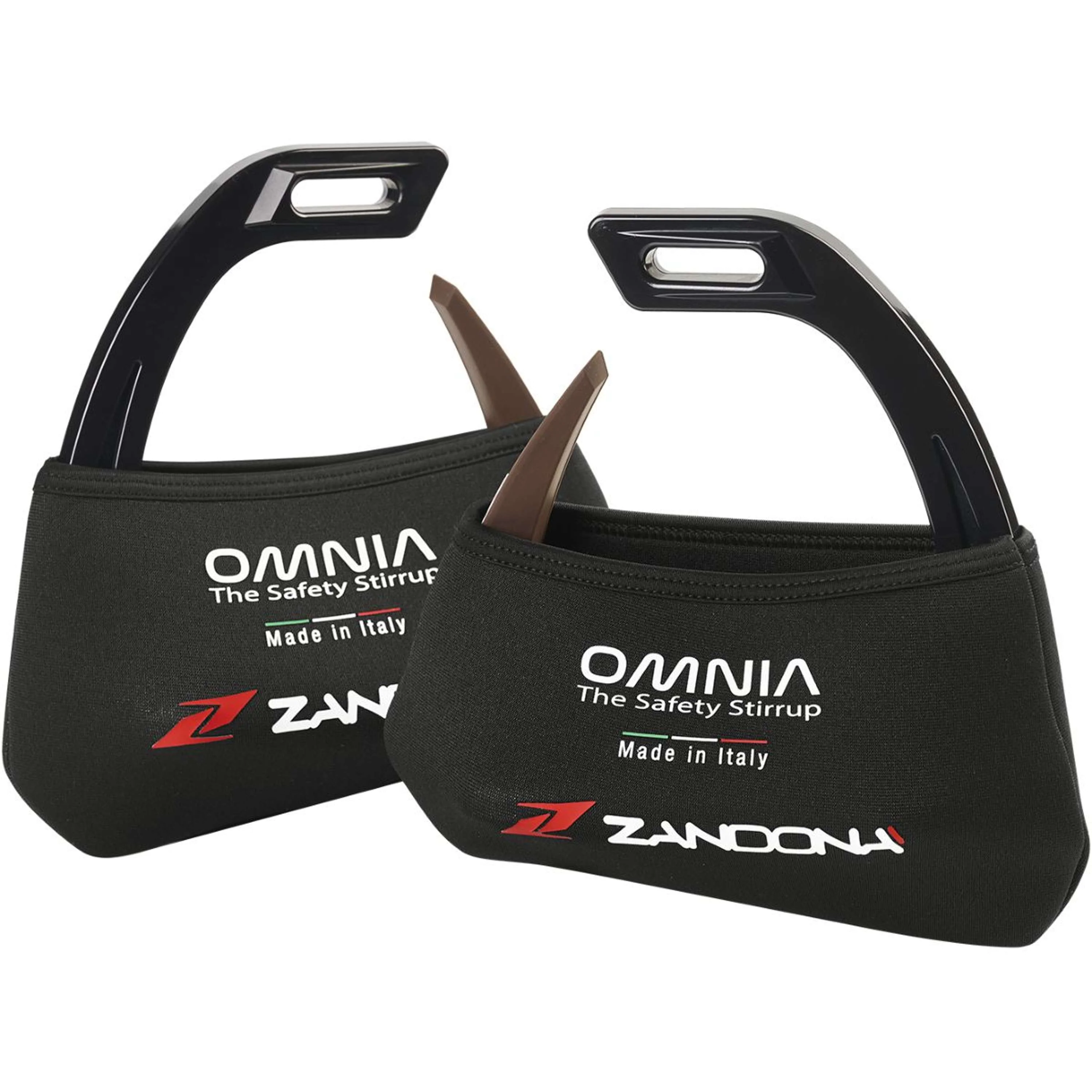 Zandona Copri staffe Omnia Neoprene Nero - Image 2