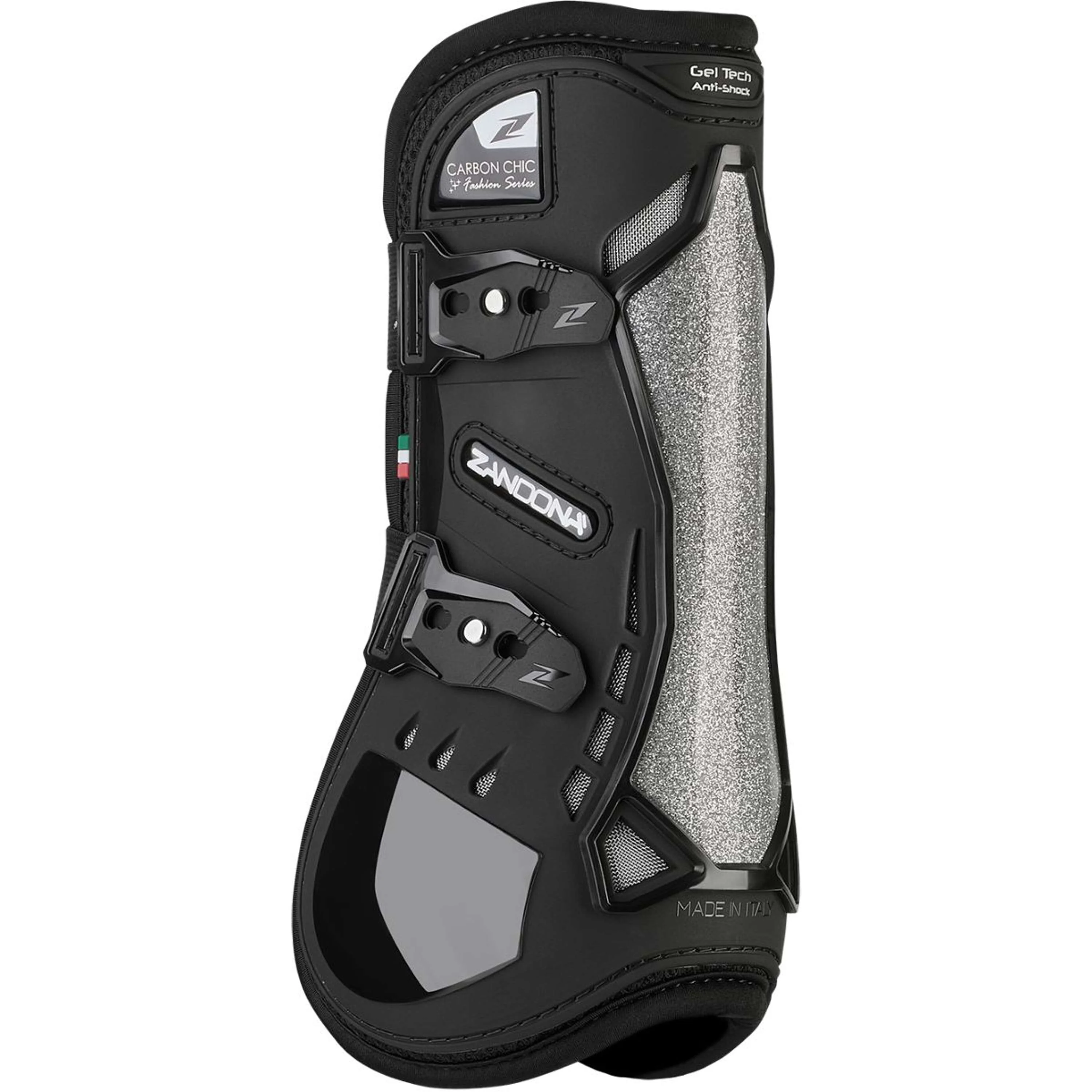 Zandona Gamaschen Carbon Chic Nero