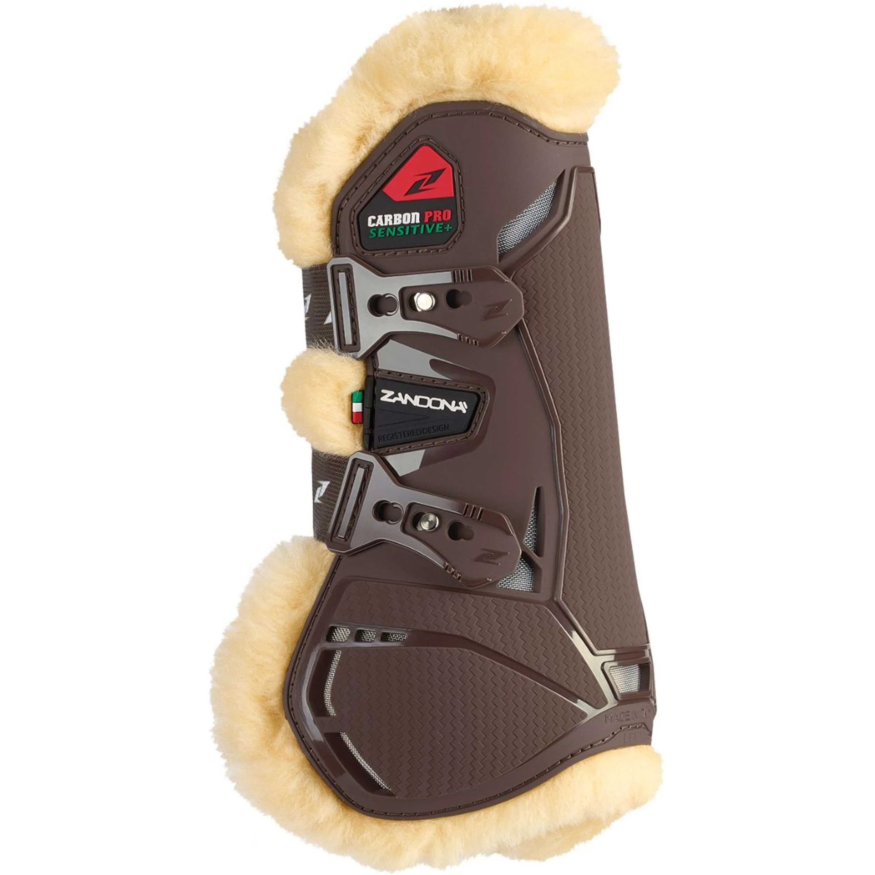 Zandona Gamaschen Carbon Pro Sensitive+ Marrone